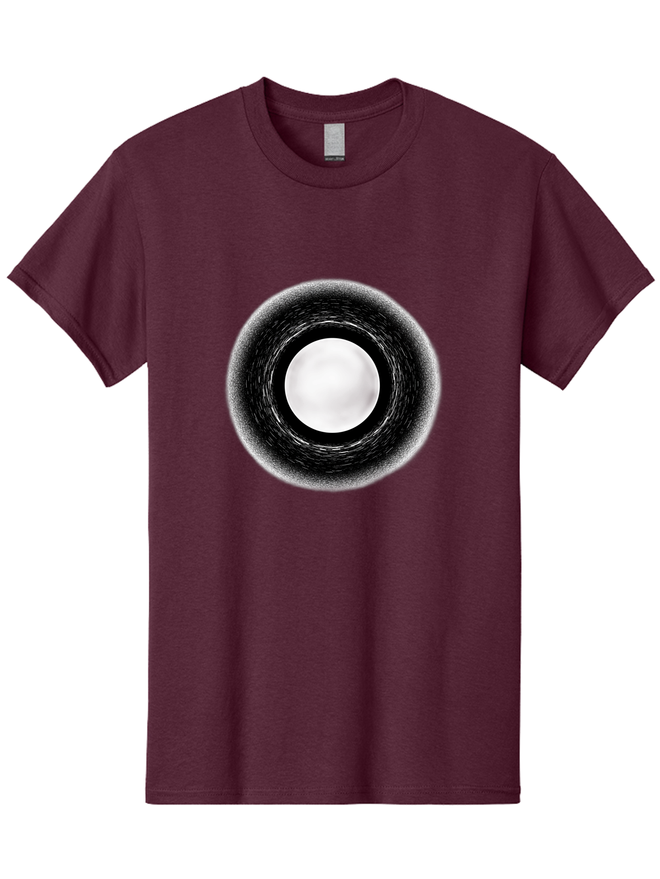 Black-Hole-7 Men'S Graphic Tee, 100% Cotton, Comfortable Casual Summer Wear, Machine Washable, Vintage Camera, Old Camera, Antique Camera, Black Camera, Classic Photography, Photography Equipment, Nostalgic Device, Film Camera, Camera Art Bal822