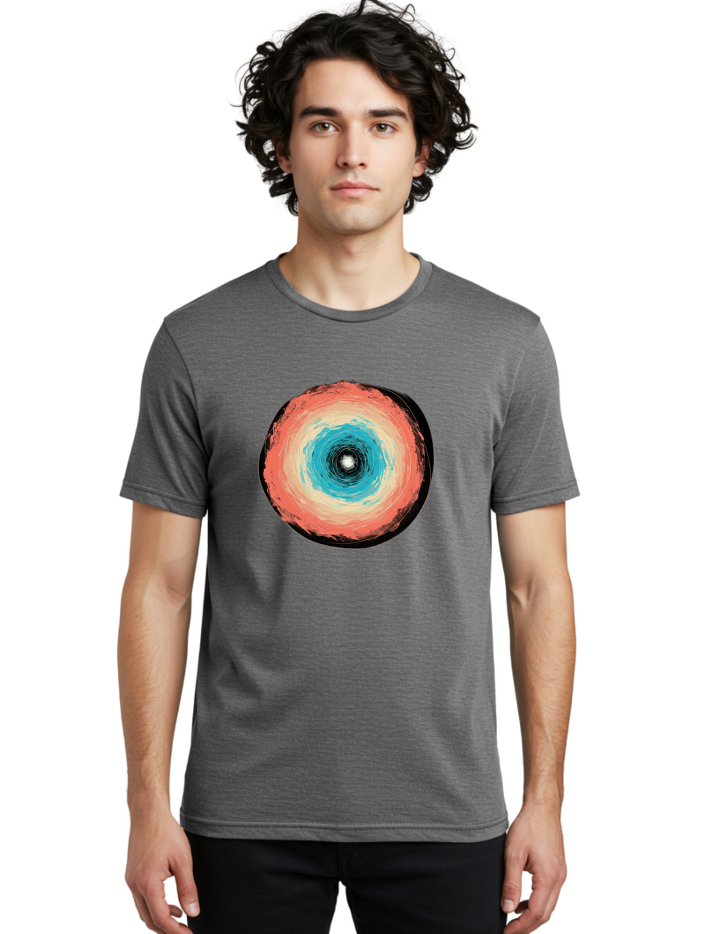 Black-Hole Men'S Graphic Tee, 100% Cotton, Comfortable Casual Summer Wear, Machine Washable, Vintage Camera, Old Camera, Antique Camera, Black Camera, Classic Photography, Photography Equipment, Nostalgic Device, Film Camera, Camera Art Bal823