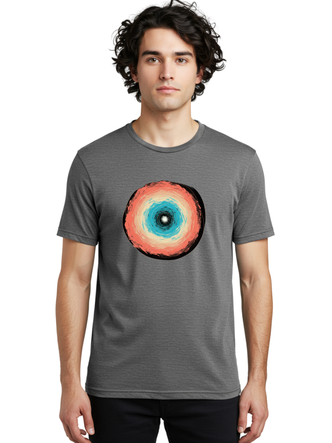 Black-Hole Men'S Graphic Tee, 100% Cotton, Comfortable Casual Summer Wear, Machine Washable, Vintage Camera, Old Camera, Antique Camera, Black Camera, Classic Photography, Photography Equipment, Nostalgic Device, Film Camera, Camera Art Bal823