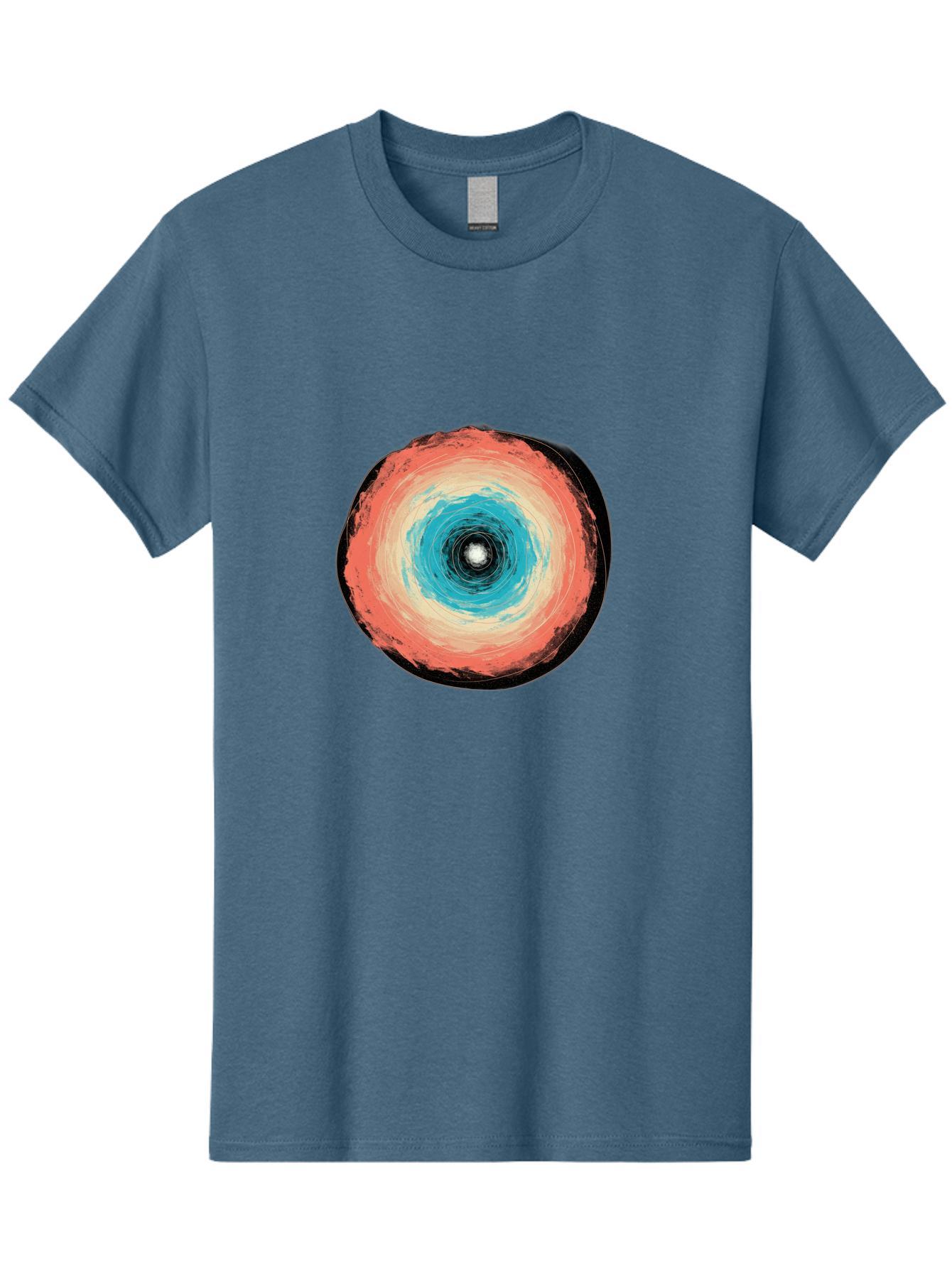 Black-Hole Men'S Graphic Tee, 100% Cotton, Comfortable Casual Summer Wear, Machine Washable, Vintage Camera, Old Camera, Antique Camera, Black Camera, Classic Photography, Photography Equipment, Nostalgic Device, Film Camera, Camera Art Bal823