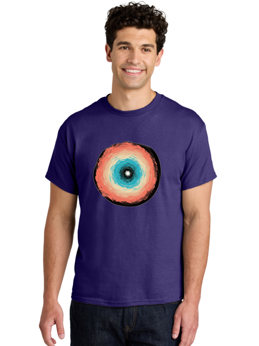 Black-Hole Men'S Graphic Tee, 100% Cotton, Comfortable Casual Summer Wear, Machine Washable, Vintage Camera, Old Camera, Antique Camera, Black Camera, Classic Photography, Photography Equipment, Nostalgic Device, Film Camera, Camera Art Bal823