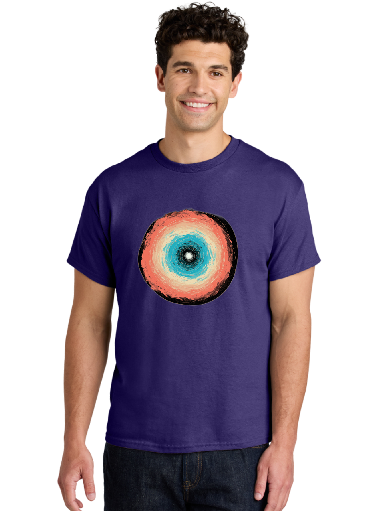 Black-Hole Men'S Graphic Tee, 100% Cotton, Comfortable Casual Summer Wear, Machine Washable, Vintage Camera, Old Camera, Antique Camera, Black Camera, Classic Photography, Photography Equipment, Nostalgic Device, Film Camera, Camera Art Bal823