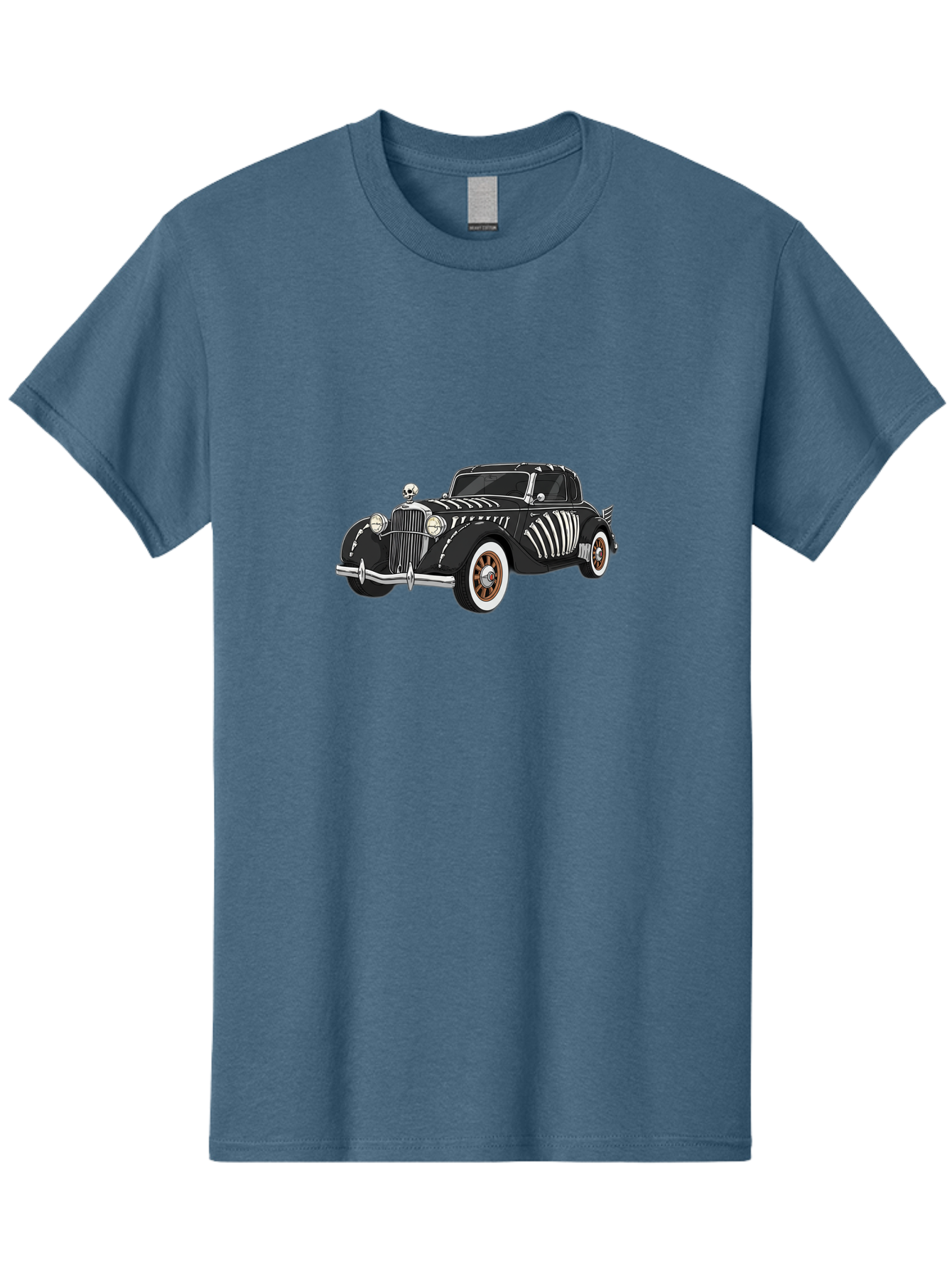 Black-Hot-Rod Men'S Graphic Tee, 100% Cotton, Comfortable Casual Summer Wear, Machine Washable, Vintage Camera, Old Camera, Antique Camera, Black Camera, Classic Photography, Photography Equipment, Nostalgic Device, Film Camera, Camera Art Bal824
