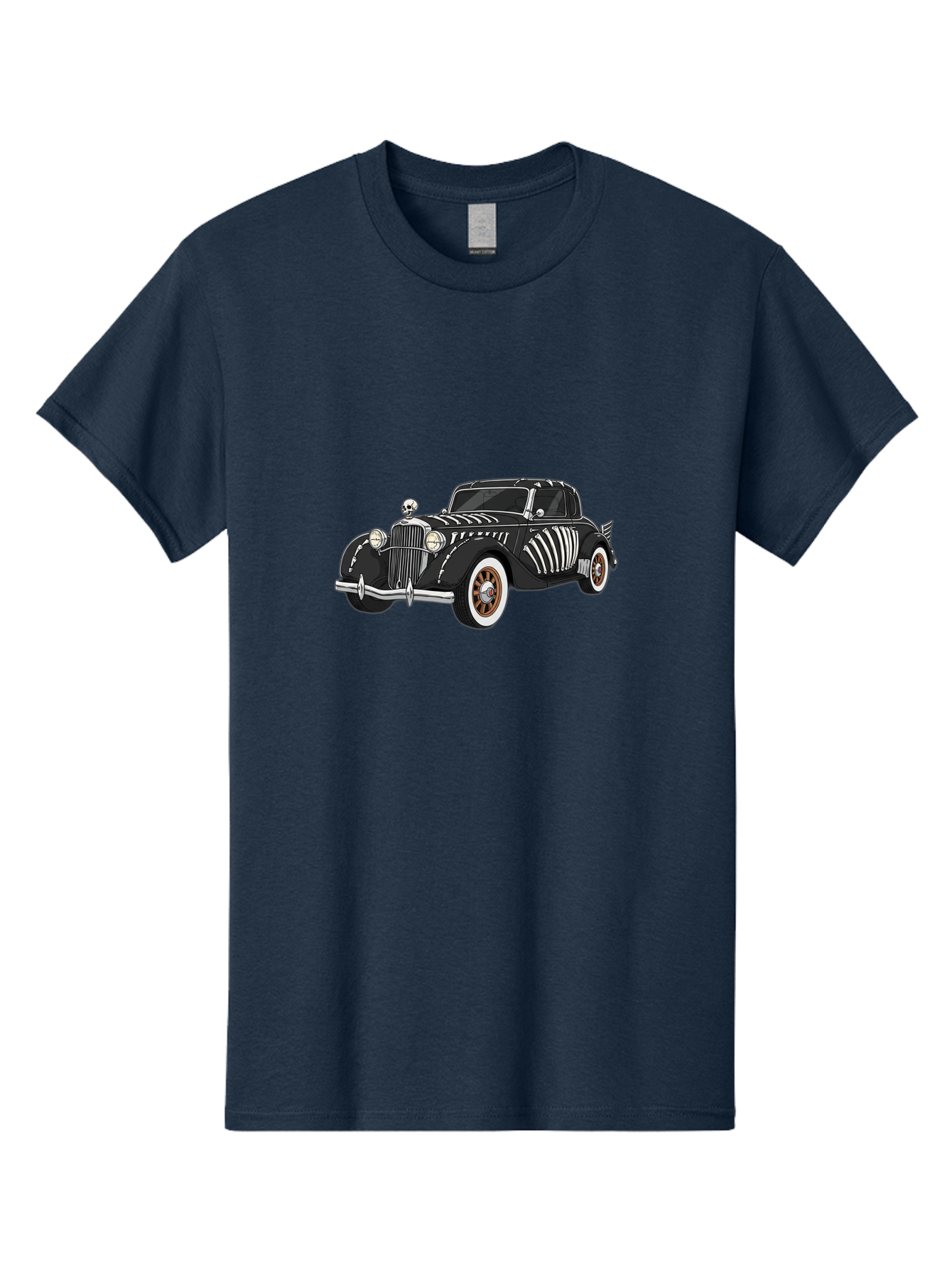 Black-Hot-Rod Men'S Graphic Tee, 100% Cotton, Comfortable Casual Summer Wear, Machine Washable, Vintage Camera, Old Camera, Antique Camera, Black Camera, Classic Photography, Photography Equipment, Nostalgic Device, Film Camera, Camera Art Bal824