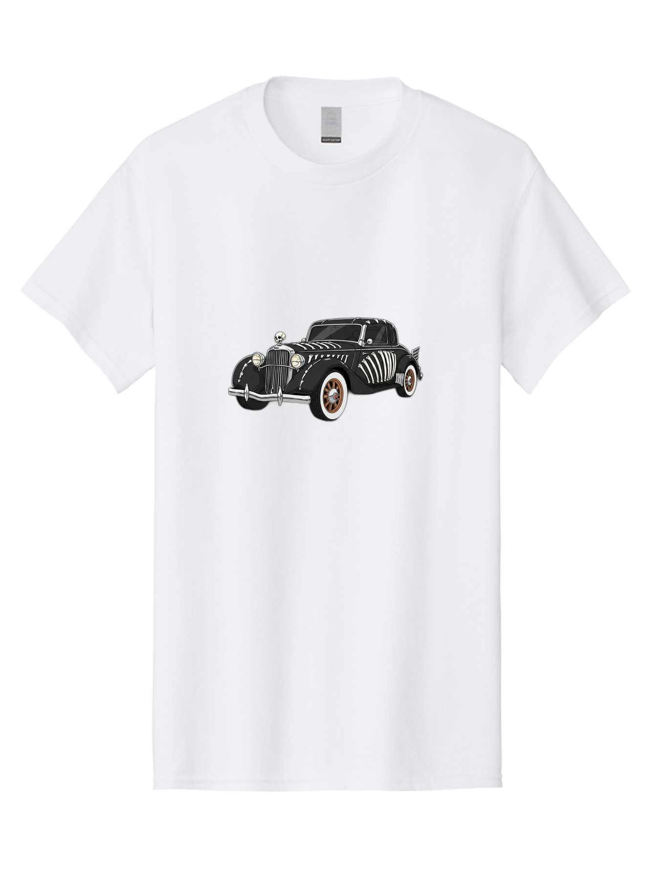 Black-Hot-Rod Men'S Graphic Tee, 100% Cotton, Comfortable Casual Summer Wear, Machine Washable, Vintage Camera, Old Camera, Antique Camera, Black Camera, Classic Photography, Photography Equipment, Nostalgic Device, Film Camera, Camera Art Bal824