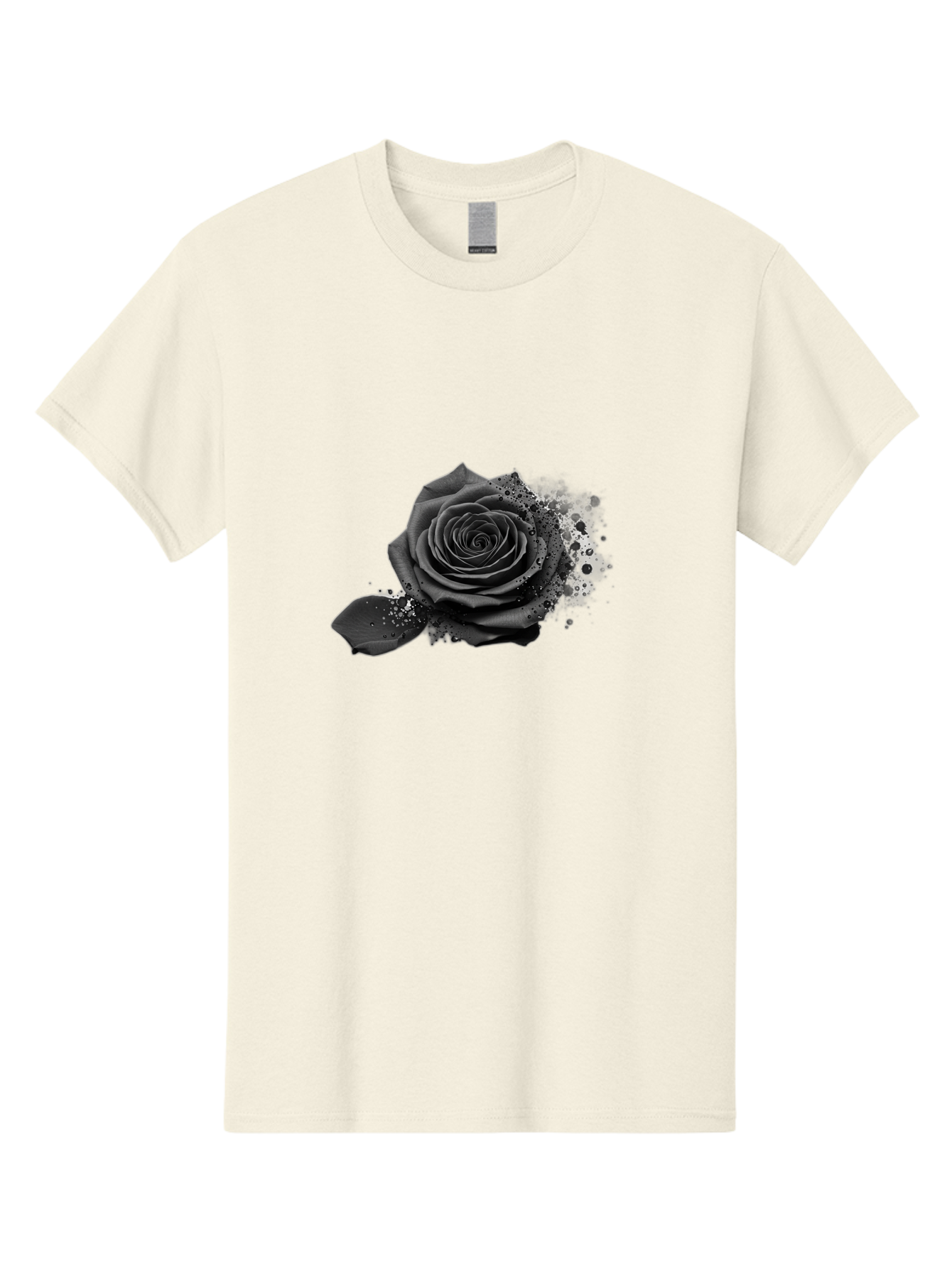 Black-Rose Men'S Graphic Tee, 100% Cotton, Comfortable Casual Summer Wear, Machine Washable, Vintage Camera, Old Camera, Antique Camera, Black Camera, Classic Photography, Photography Equipment, Nostalgic Device, Film Camera, Camera Art Bal825