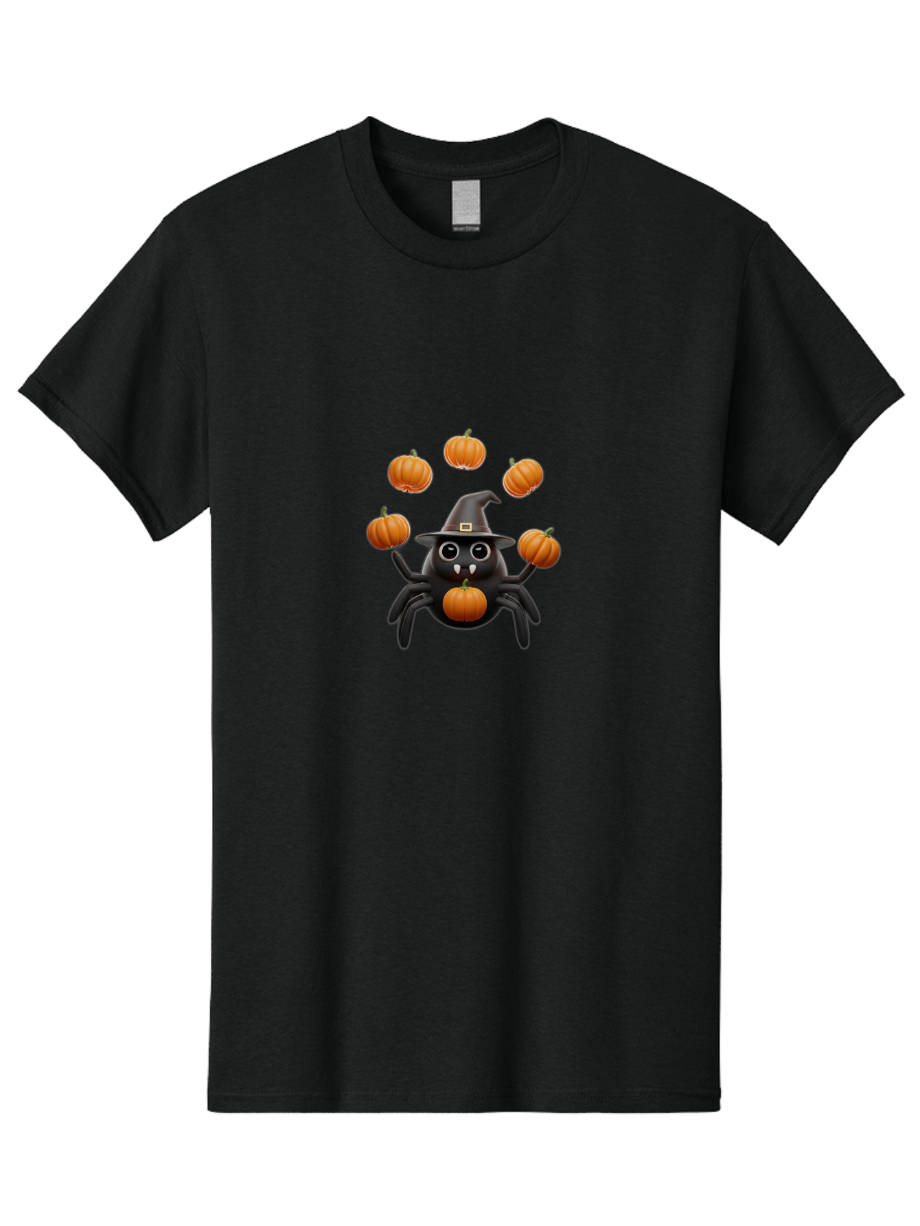 Black-Spider-With-Pumpkins Men'S Graphic Tee, 100% Cotton, Comfortable Casual Summer Wear, Machine Washable, Vintage Camera, Old Camera, Antique Camera, Black Camera, Classic Photography, Photography Equipment, Nostalgic Device, Film Camera, Bal828