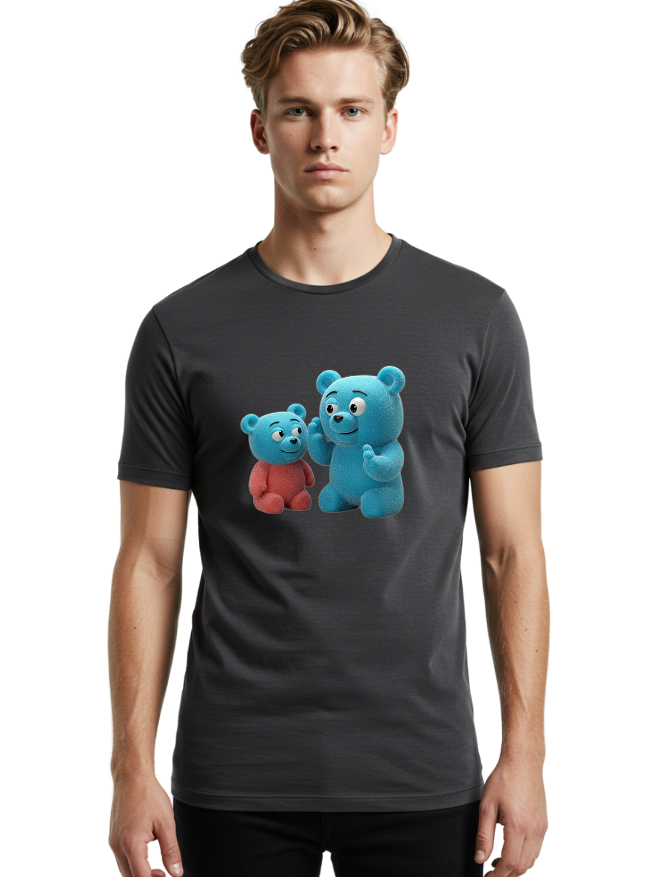 Blue-Bears Men'S Graphic Tee, 100% Cotton, Comfortable Casual Summer Wear, Machine Washable, Vintage Camera, Old Camera, Antique Camera, Black Camera, Classic Photography, Photography Equipment, Nostalgic Device, Film Camera, Camera Art Bal829