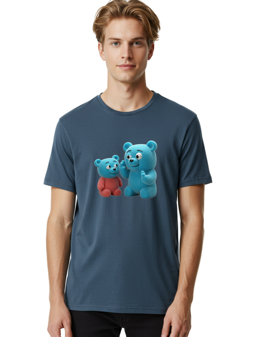 Blue-Bears Men'S Graphic Tee, 100% Cotton, Comfortable Casual Summer Wear, Machine Washable, Vintage Camera, Old Camera, Antique Camera, Black Camera, Classic Photography, Photography Equipment, Nostalgic Device, Film Camera, Camera Art Bal829