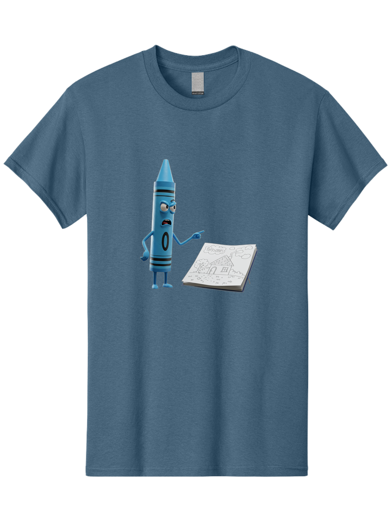 Blue-Crayon Men'S Graphic Tee, 100% Cotton, Comfortable Casual Summer Wear, Machine Washable, Vintage Camera, Old Camera, Antique Camera, Black Camera, Classic Photography, Photography Equipment, Nostalgic Device, Film Camera, Camera Art Bal830
