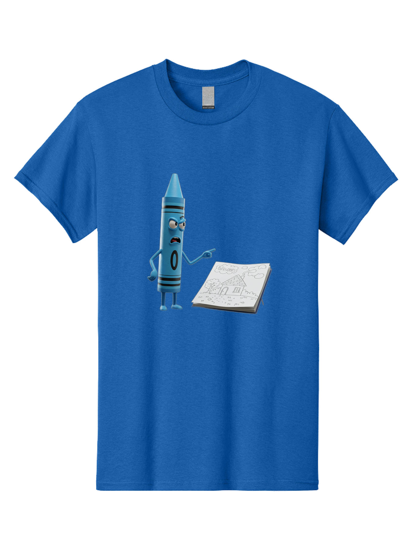 Blue-Crayon Men'S Graphic Tee, 100% Cotton, Comfortable Casual Summer Wear, Machine Washable, Vintage Camera, Old Camera, Antique Camera, Black Camera, Classic Photography, Photography Equipment, Nostalgic Device, Film Camera, Camera Art Bal830