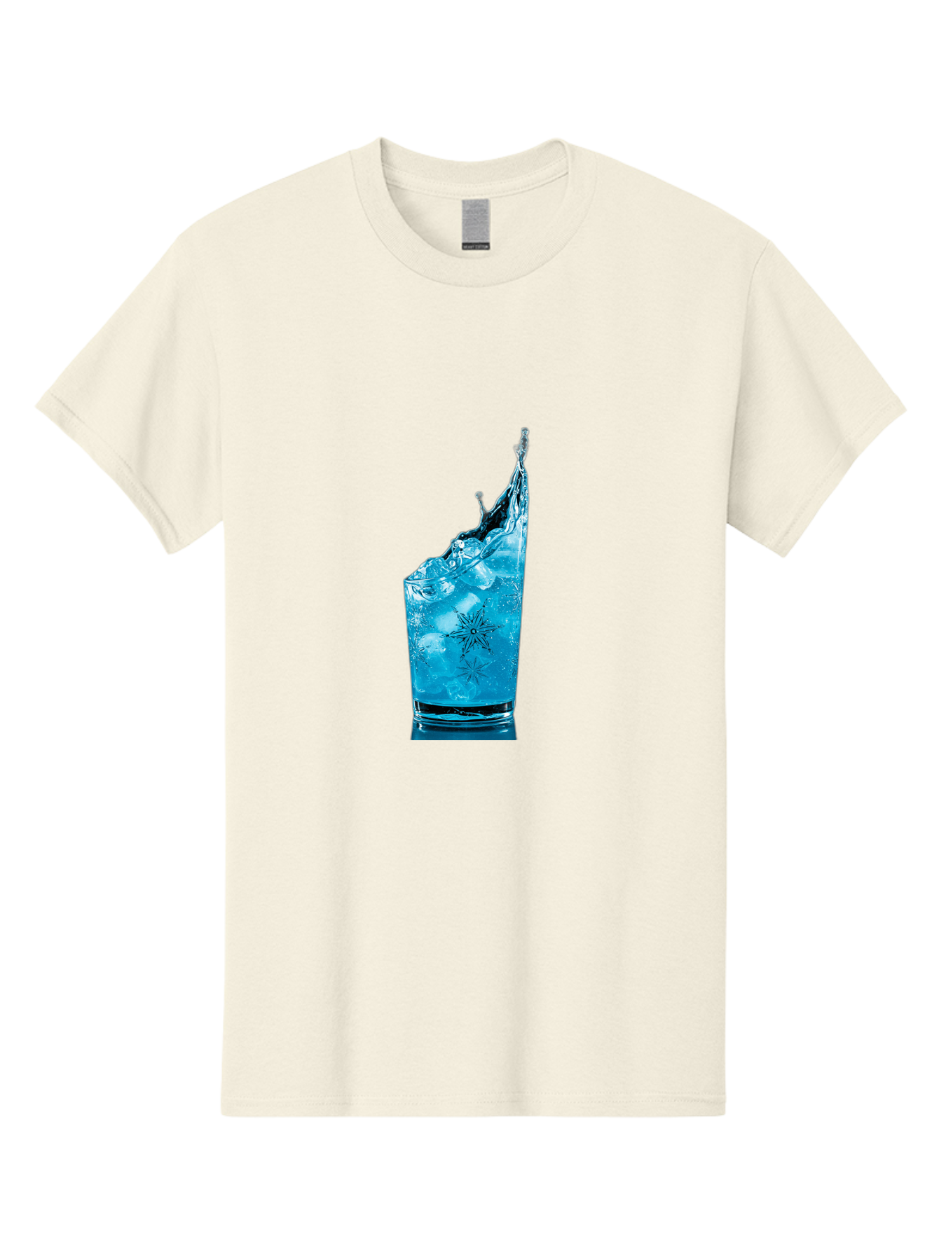Blue-Drink-Splash Men'S Graphic Tee, 100% Cotton, Comfortable Casual Summer Wear, Machine Washable, Vintage Camera, Old Camera, Antique Camera, Black Camera, Classic Photography, Photography Equipment, Nostalgic Device, Film Camera, Camera Art Bal831