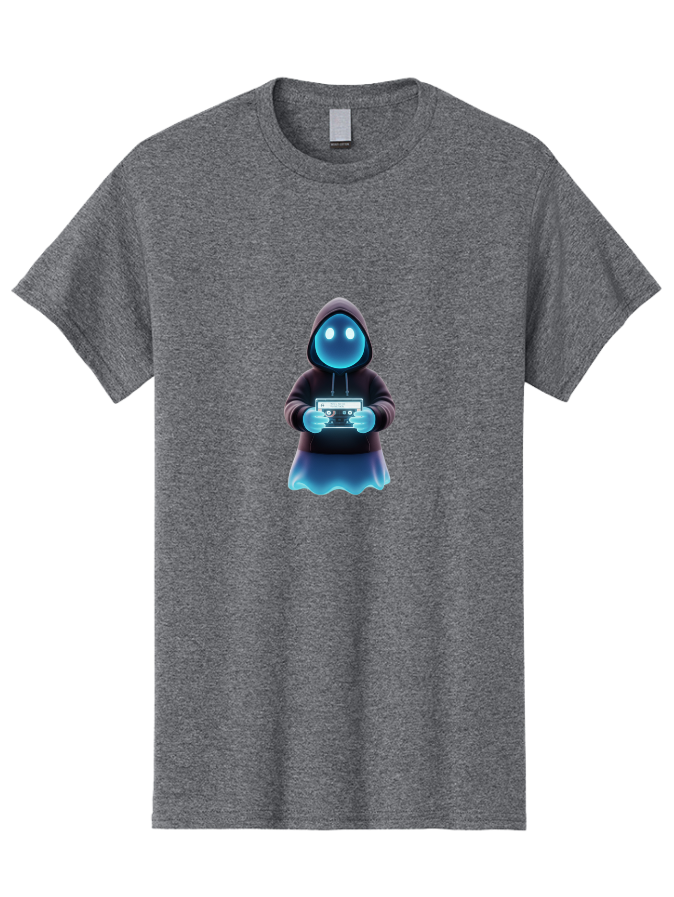Blue-Ghost-Gamer Men'S Graphic Tee, 100% Cotton, Comfortable Casual Summer Wear, Machine Washable, Vintage Camera, Old Camera, Antique Camera, Black Camera, Classic Photography, Photography Equipment, Nostalgic Device, Film Camera, Camera Art Bal833