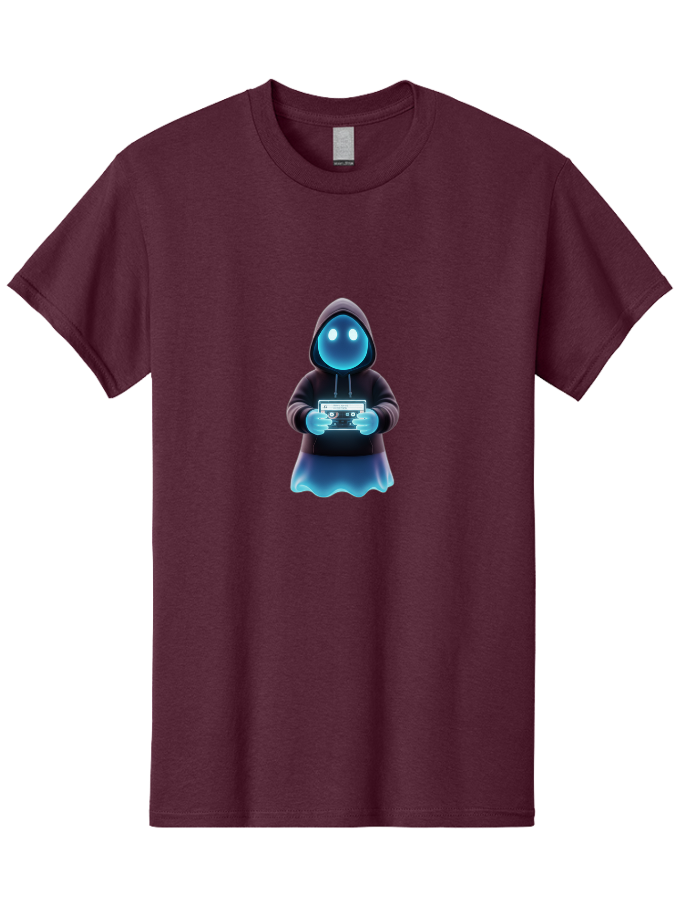 Blue-Ghost-Gamer Men'S Graphic Tee, 100% Cotton, Comfortable Casual Summer Wear, Machine Washable, Vintage Camera, Old Camera, Antique Camera, Black Camera, Classic Photography, Photography Equipment, Nostalgic Device, Film Camera, Camera Art Bal833