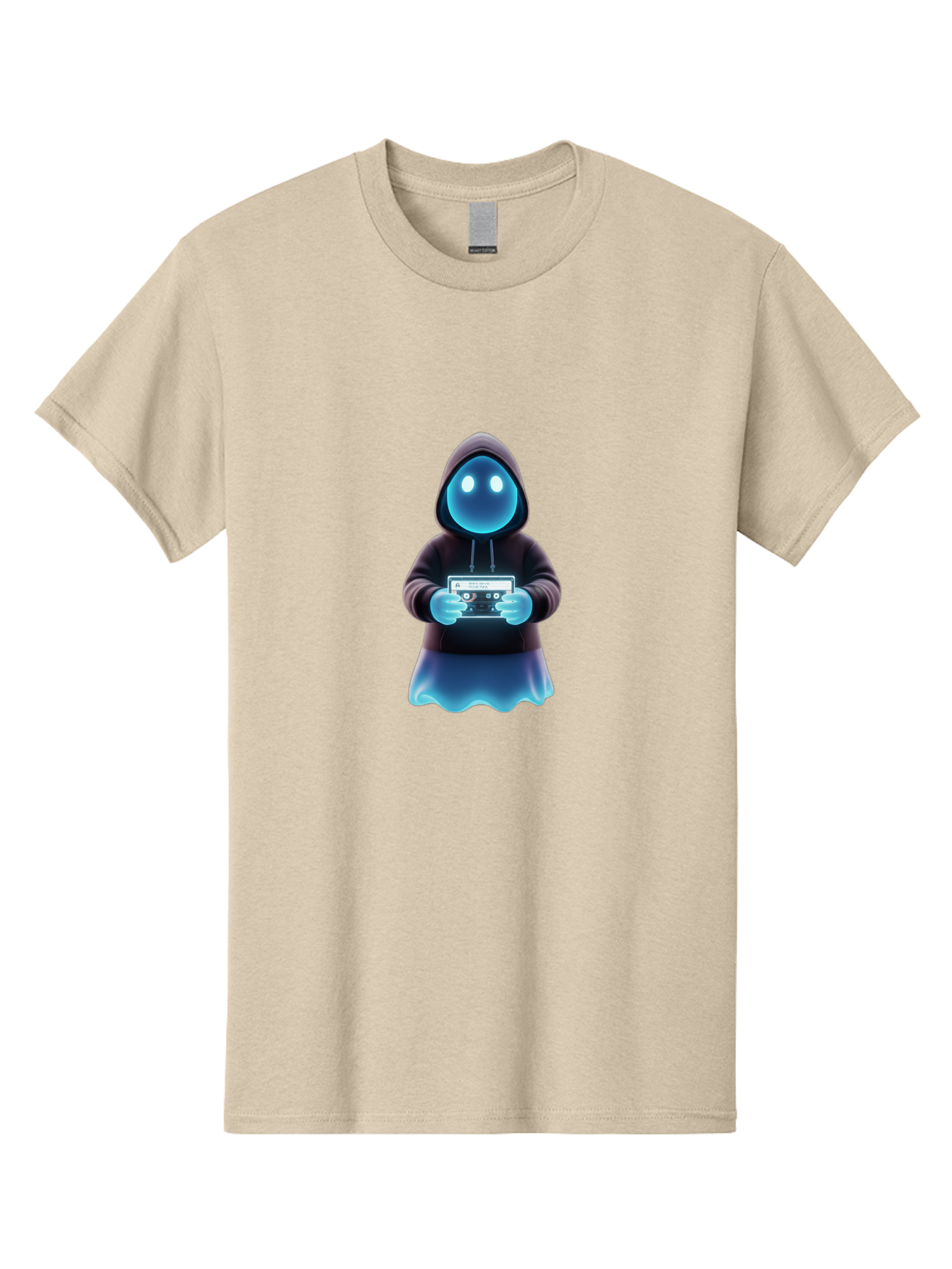 Blue-Ghost-Gamer Men'S Graphic Tee, 100% Cotton, Comfortable Casual Summer Wear, Machine Washable, Vintage Camera, Old Camera, Antique Camera, Black Camera, Classic Photography, Photography Equipment, Nostalgic Device, Film Camera, Camera Art Bal833
