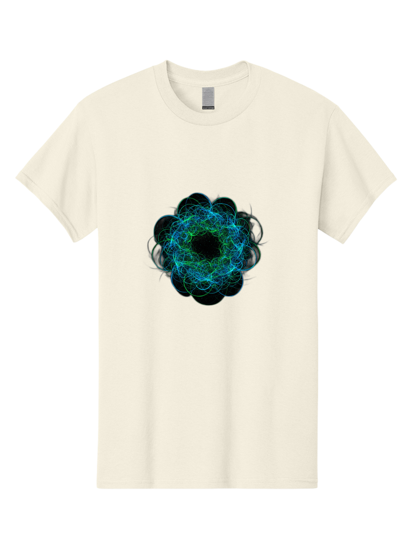 Blue-Swirling-Floral-Pattern Men'S Graphic Tee, 100% Cotton, Comfortable Casual Summer Wear, Machine Washable, Vintage Camera, Old Camera, Antique Camera, Black Camera, Classic Photography, Photography Equipment, Nostalgic Device, Film Camera, Bal835