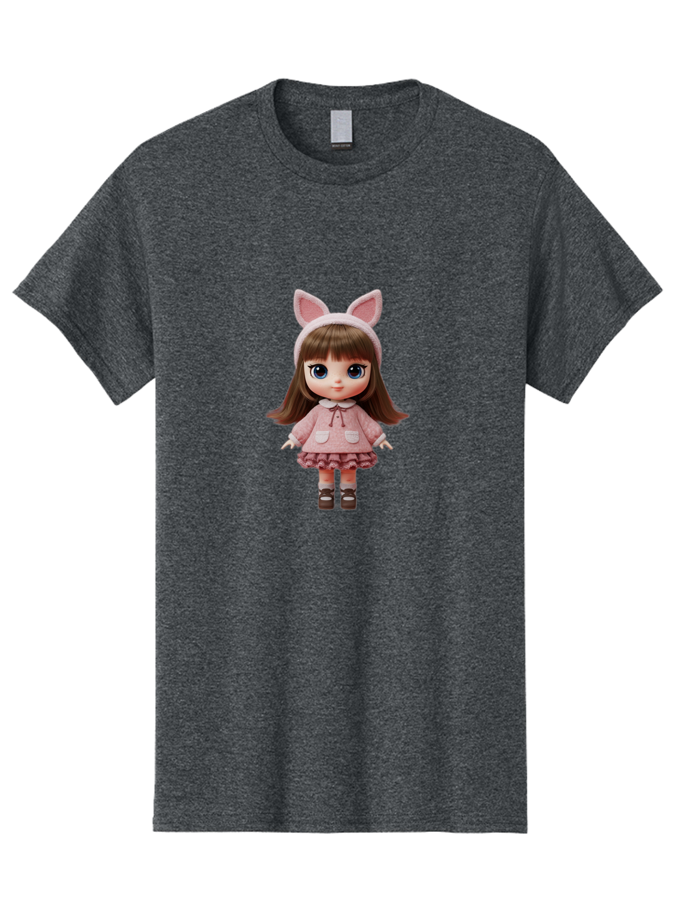 Blythe-Doll-1 Men'S Graphic Tee, 100% Cotton, Comfortable Casual Summer Wear, Machine Washable, Vintage Camera, Old Camera, Antique Camera, Black Camera, Classic Photography, Photography Equipment, Nostalgic Device, Film Camera, Camera Art Bal837