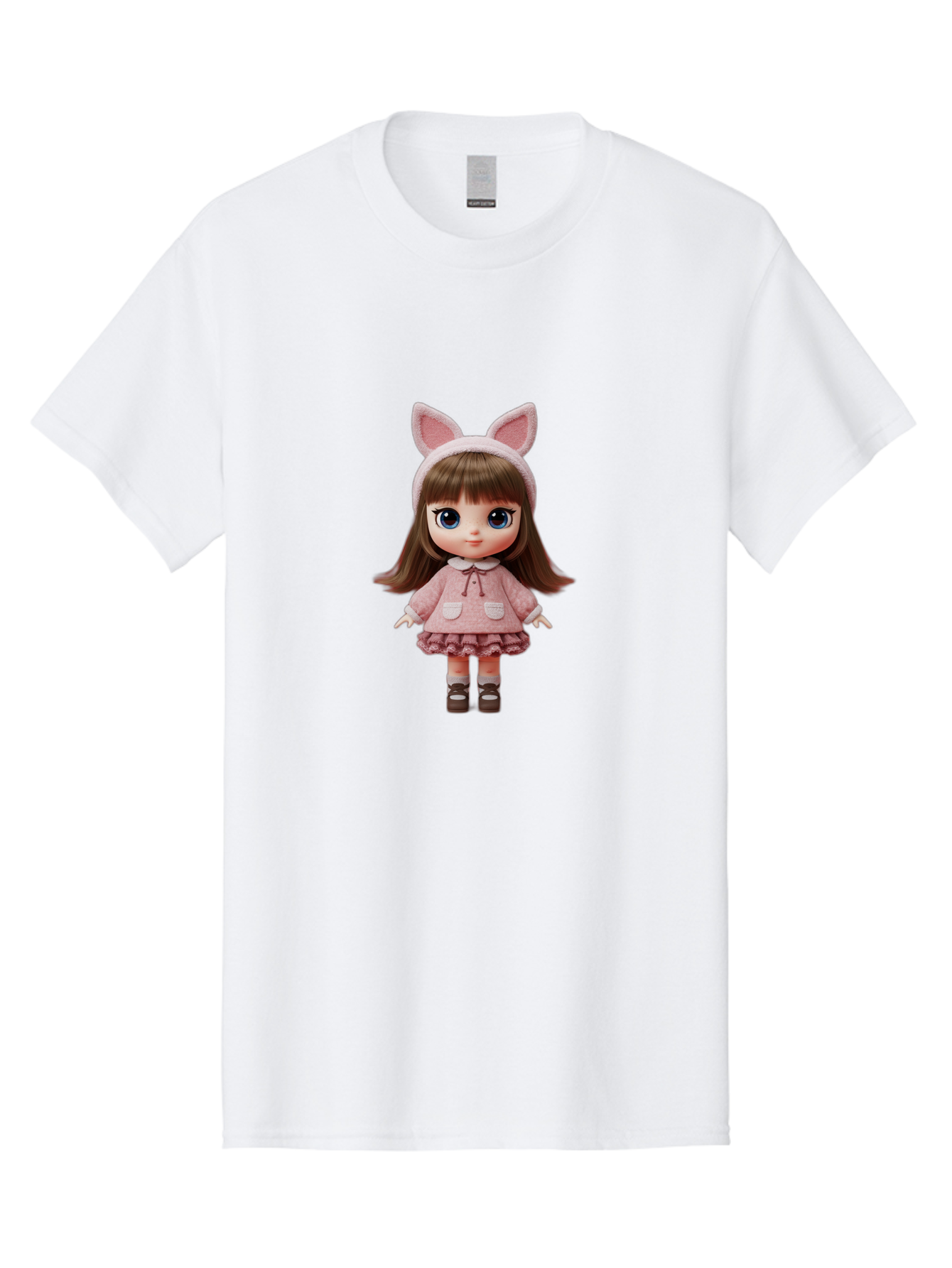 Blythe-Doll-1 Men'S Graphic Tee, 100% Cotton, Comfortable Casual Summer Wear, Machine Washable, Vintage Camera, Old Camera, Antique Camera, Black Camera, Classic Photography, Photography Equipment, Nostalgic Device, Film Camera, Camera Art Bal837