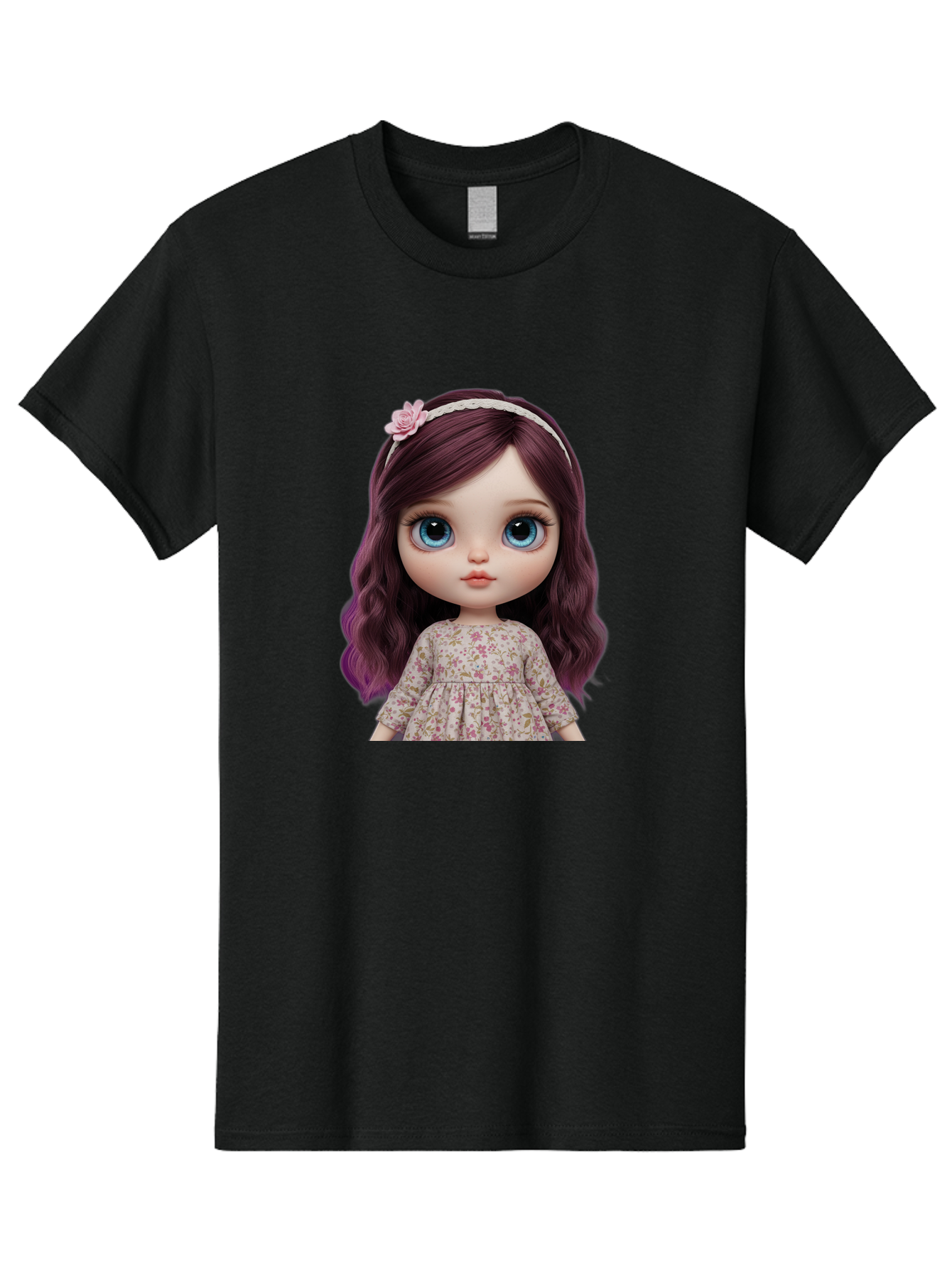 Blythe-Doll-2 Men'S Graphic Tee, 100% Cotton, Comfortable Casual Summer Wear, Machine Washable, Vintage Camera, Old Camera, Antique Camera, Black Camera, Classic Photography, Photography Equipment, Nostalgic Device, Film Camera, Camera Art Bal838