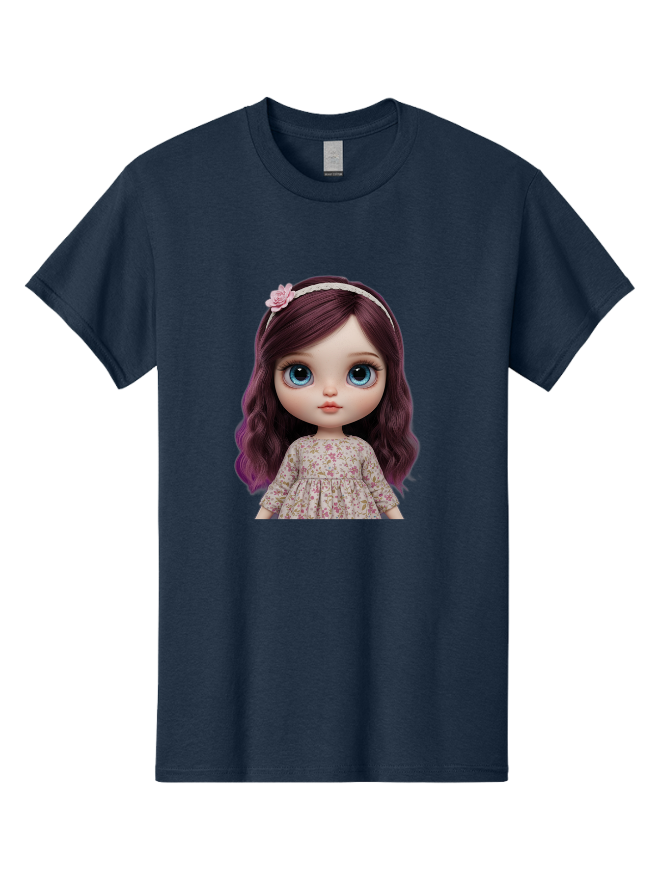 Blythe-Doll-2 Men'S Graphic Tee, 100% Cotton, Comfortable Casual Summer Wear, Machine Washable, Vintage Camera, Old Camera, Antique Camera, Black Camera, Classic Photography, Photography Equipment, Nostalgic Device, Film Camera, Camera Art Bal838
