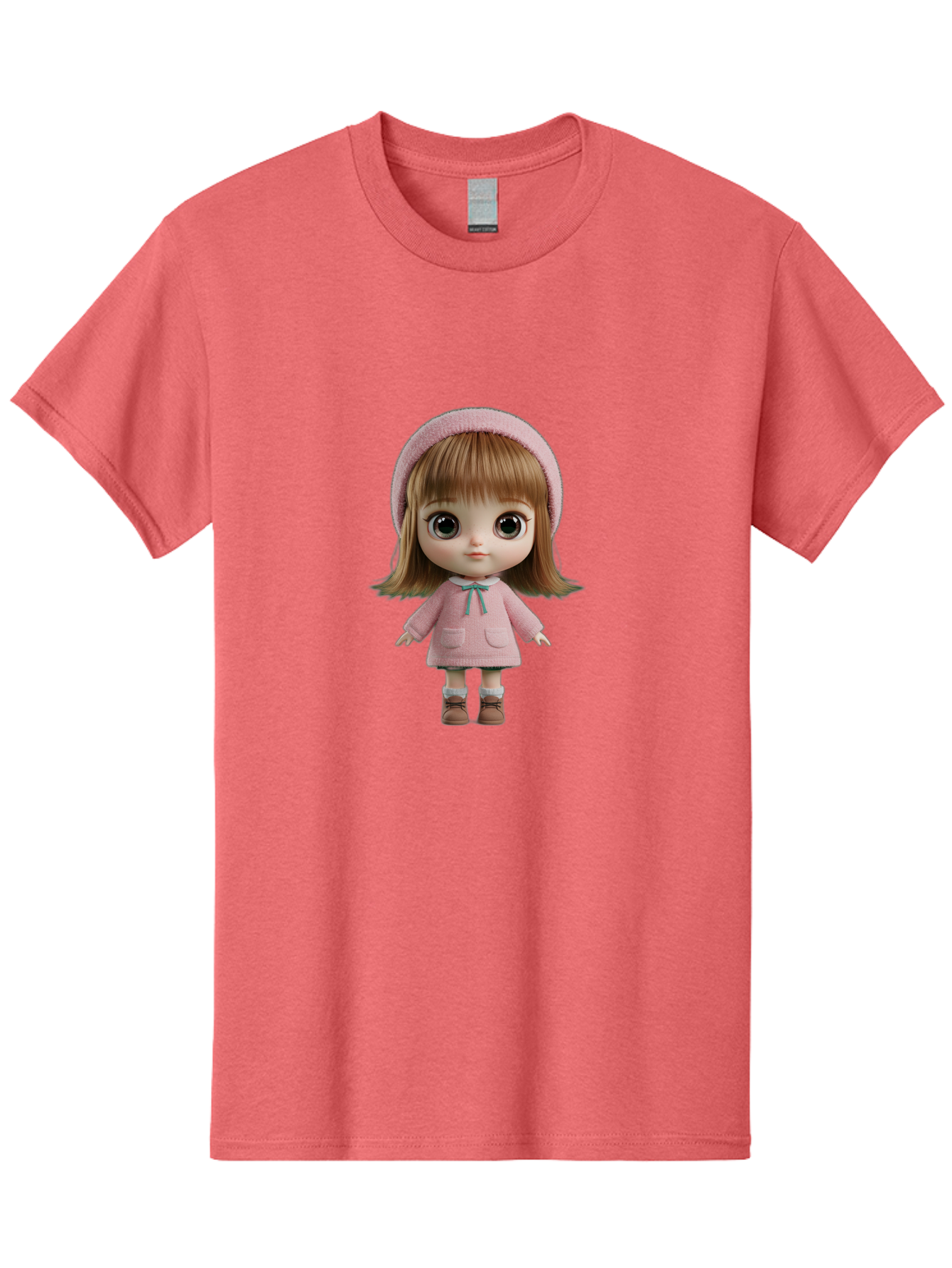 Blythe-Doll-3 Men'S Graphic Tee, 100% Cotton, Comfortable Casual Summer Wear, Machine Washable, Vintage Camera, Old Camera, Antique Camera, Black Camera, Classic Photography, Photography Equipment, Nostalgic Device, Film Camera, Camera Art Bal839