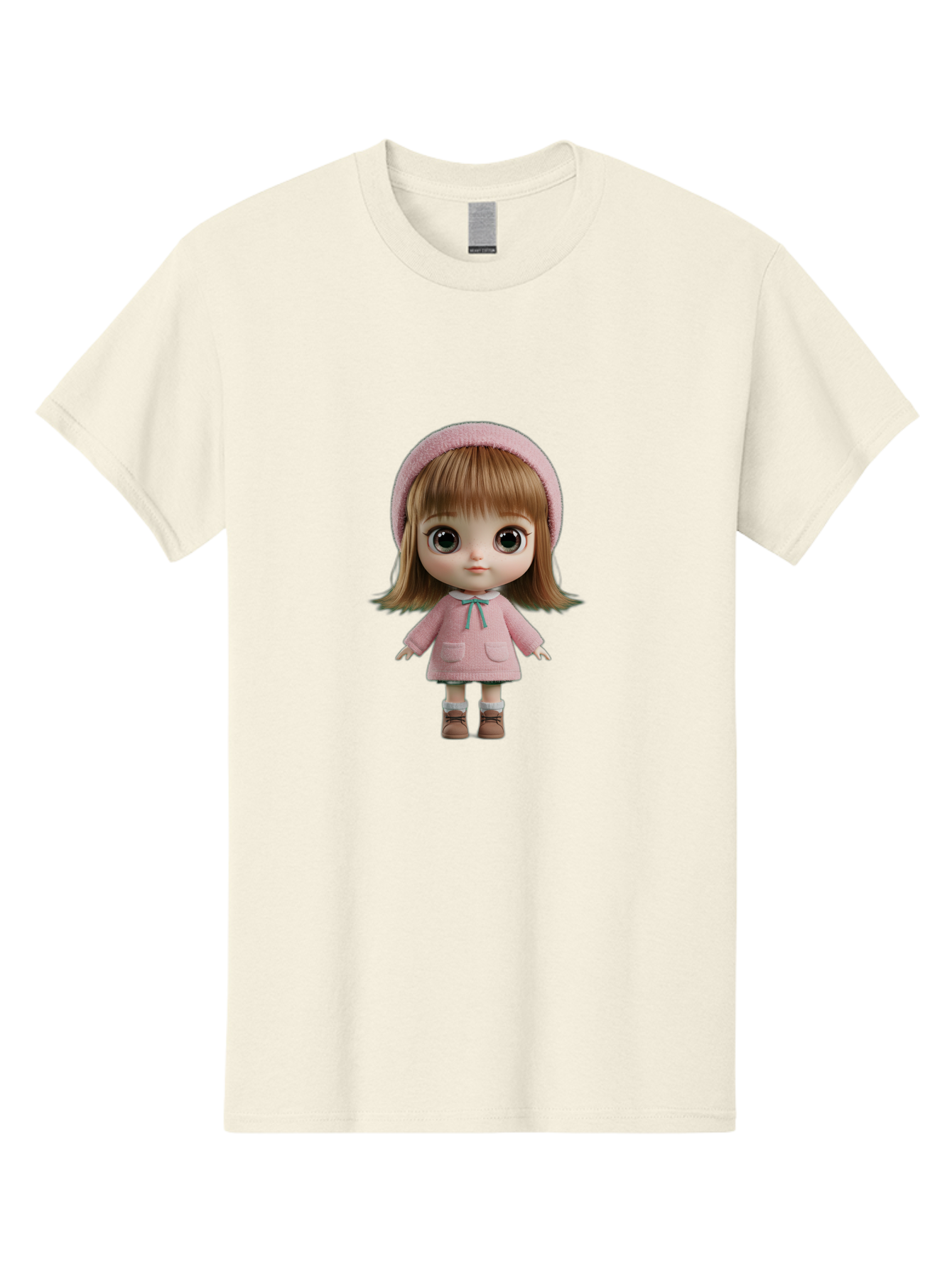 Blythe-Doll-3 Men'S Graphic Tee, 100% Cotton, Comfortable Casual Summer Wear, Machine Washable, Vintage Camera, Old Camera, Antique Camera, Black Camera, Classic Photography, Photography Equipment, Nostalgic Device, Film Camera, Camera Art Bal839
