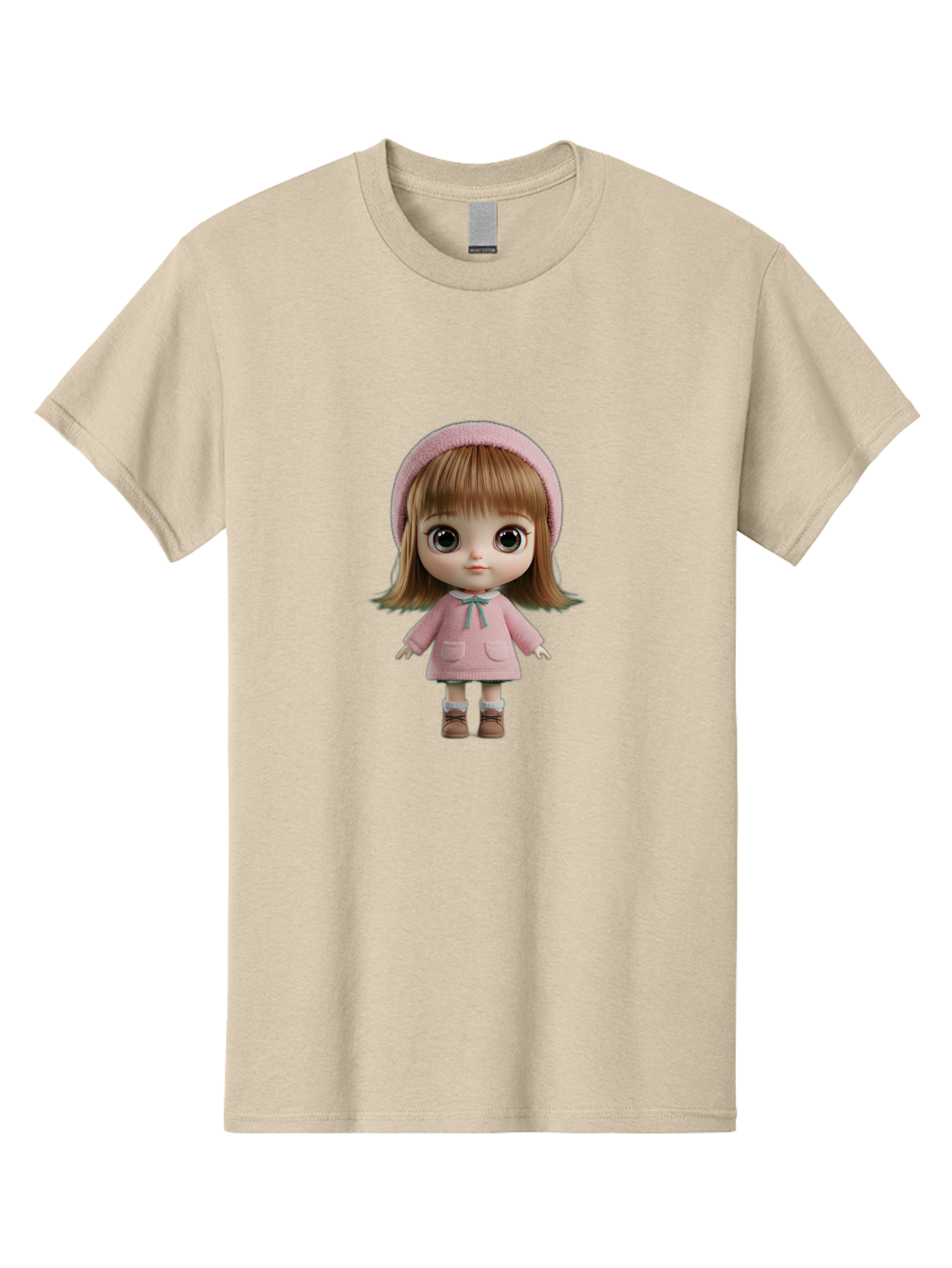 Blythe-Doll-3 Men'S Graphic Tee, 100% Cotton, Comfortable Casual Summer Wear, Machine Washable, Vintage Camera, Old Camera, Antique Camera, Black Camera, Classic Photography, Photography Equipment, Nostalgic Device, Film Camera, Camera Art Bal839