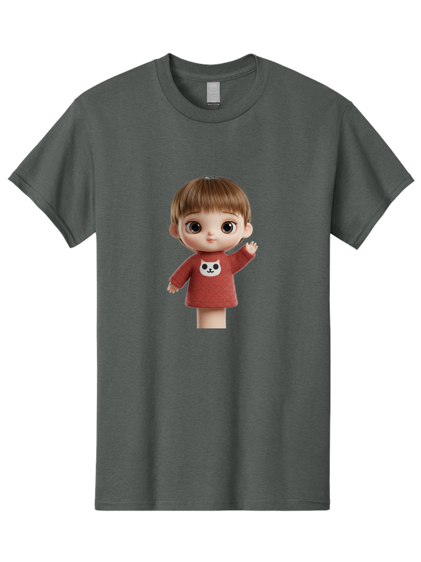 Blythe-Doll-5 Men'S Graphic Tee, 100% Cotton, Comfortable Casual Summer Wear, Machine Washable, Vintage Camera, Old Camera, Antique Camera, Black Camera, Classic Photography, Photography Equipment, Nostalgic Device, Film Camera, Camera Art Bal841