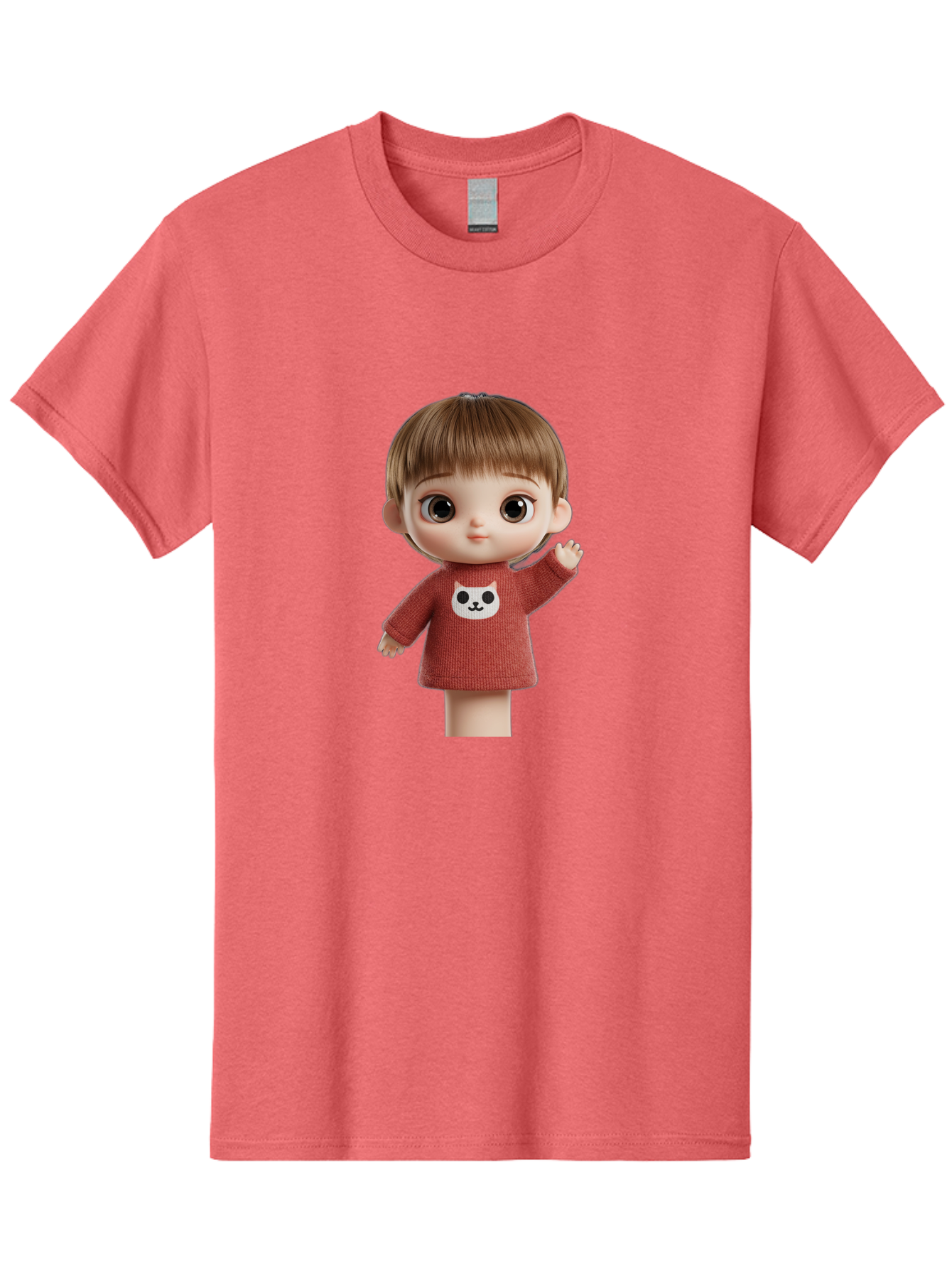 Blythe-Doll-5 Men'S Graphic Tee, 100% Cotton, Comfortable Casual Summer Wear, Machine Washable, Vintage Camera, Old Camera, Antique Camera, Black Camera, Classic Photography, Photography Equipment, Nostalgic Device, Film Camera, Camera Art Bal841