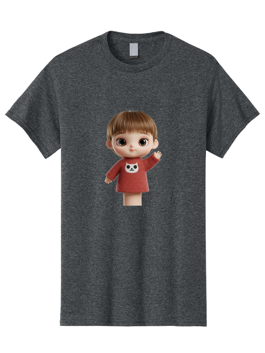 Blythe-Doll-5 Men'S Graphic Tee, 100% Cotton, Comfortable Casual Summer Wear, Machine Washable, Vintage Camera, Old Camera, Antique Camera, Black Camera, Classic Photography, Photography Equipment, Nostalgic Device, Film Camera, Camera Art Bal841