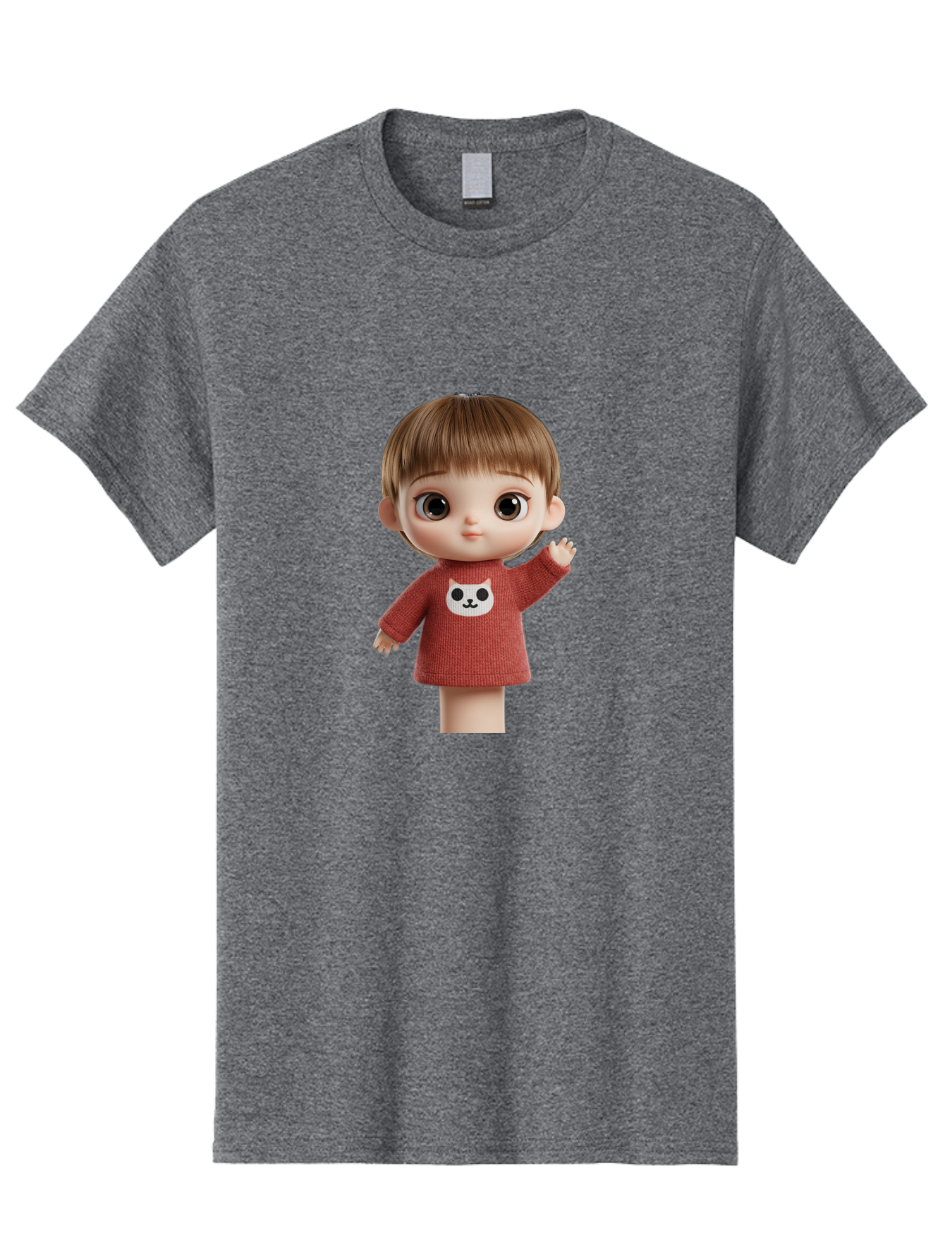 Blythe-Doll-5 Men'S Graphic Tee, 100% Cotton, Comfortable Casual Summer Wear, Machine Washable, Vintage Camera, Old Camera, Antique Camera, Black Camera, Classic Photography, Photography Equipment, Nostalgic Device, Film Camera, Camera Art Bal841