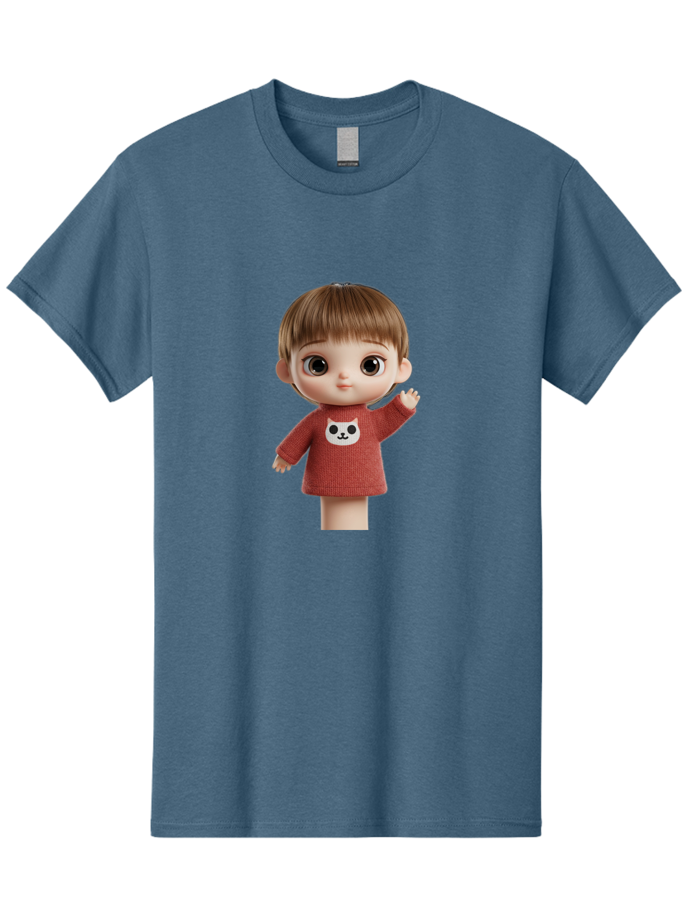 Blythe-Doll-5 Men'S Graphic Tee, 100% Cotton, Comfortable Casual Summer Wear, Machine Washable, Vintage Camera, Old Camera, Antique Camera, Black Camera, Classic Photography, Photography Equipment, Nostalgic Device, Film Camera, Camera Art Bal841