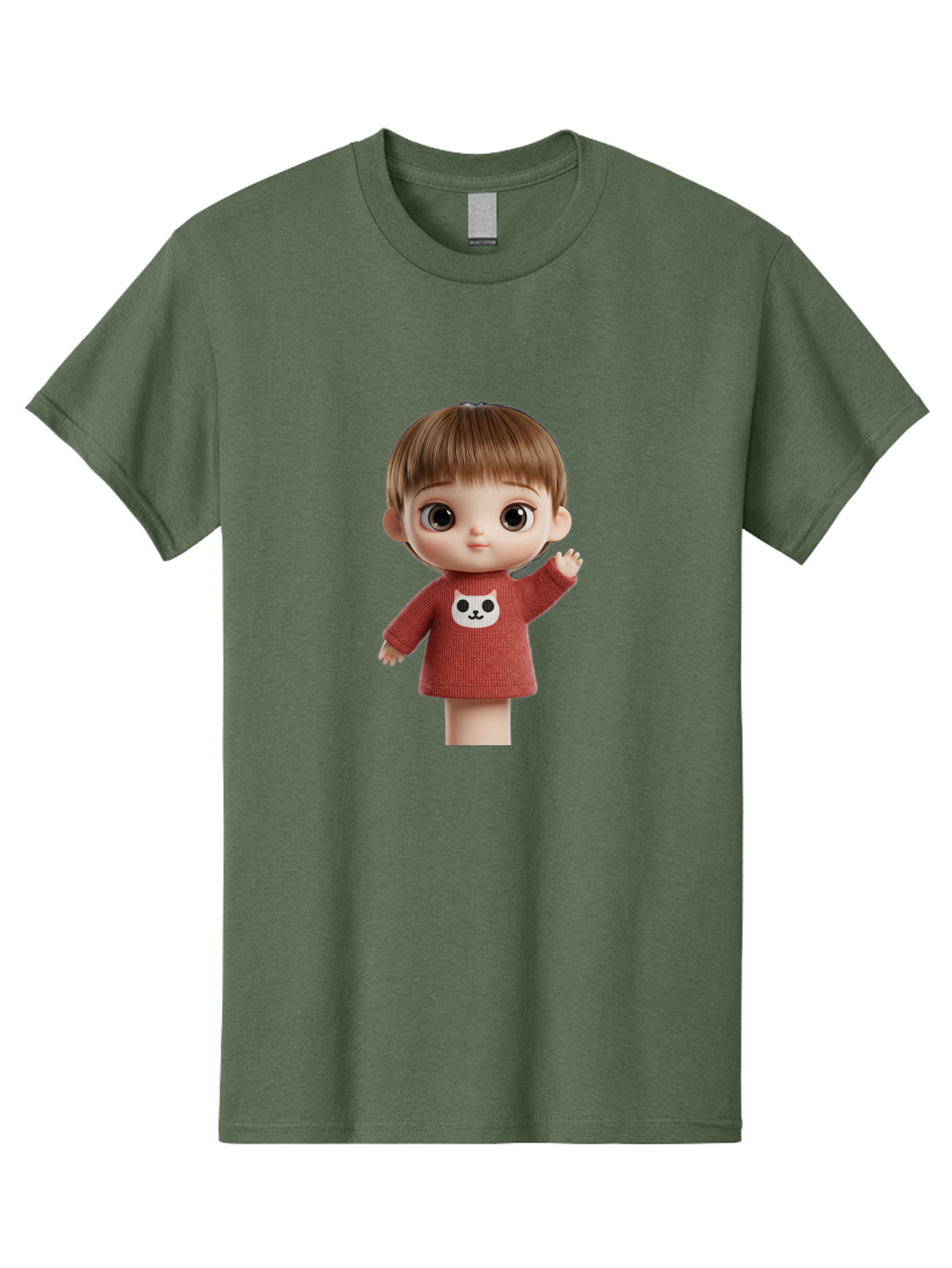 Blythe-Doll-5 Men'S Graphic Tee, 100% Cotton, Comfortable Casual Summer Wear, Machine Washable, Vintage Camera, Old Camera, Antique Camera, Black Camera, Classic Photography, Photography Equipment, Nostalgic Device, Film Camera, Camera Art Bal841
