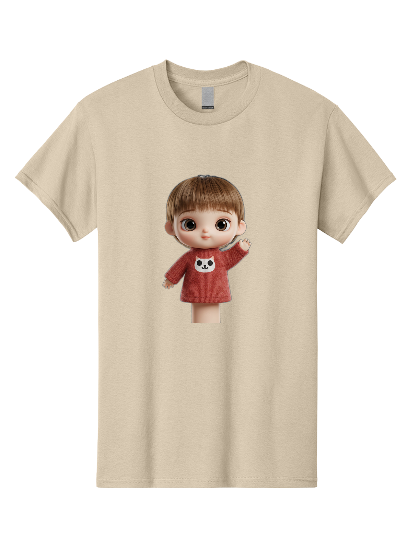 Blythe-Doll-5 Men'S Graphic Tee, 100% Cotton, Comfortable Casual Summer Wear, Machine Washable, Vintage Camera, Old Camera, Antique Camera, Black Camera, Classic Photography, Photography Equipment, Nostalgic Device, Film Camera, Camera Art Bal841