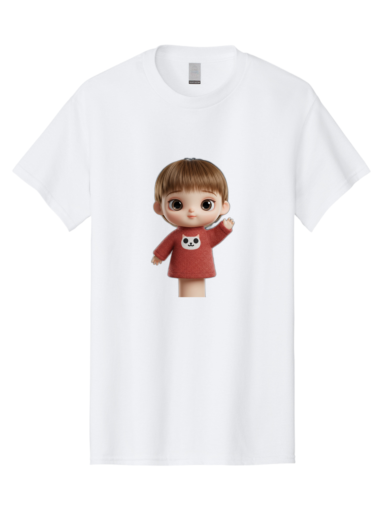 Blythe-Doll-5 Men'S Graphic Tee, 100% Cotton, Comfortable Casual Summer Wear, Machine Washable, Vintage Camera, Old Camera, Antique Camera, Black Camera, Classic Photography, Photography Equipment, Nostalgic Device, Film Camera, Camera Art Bal841