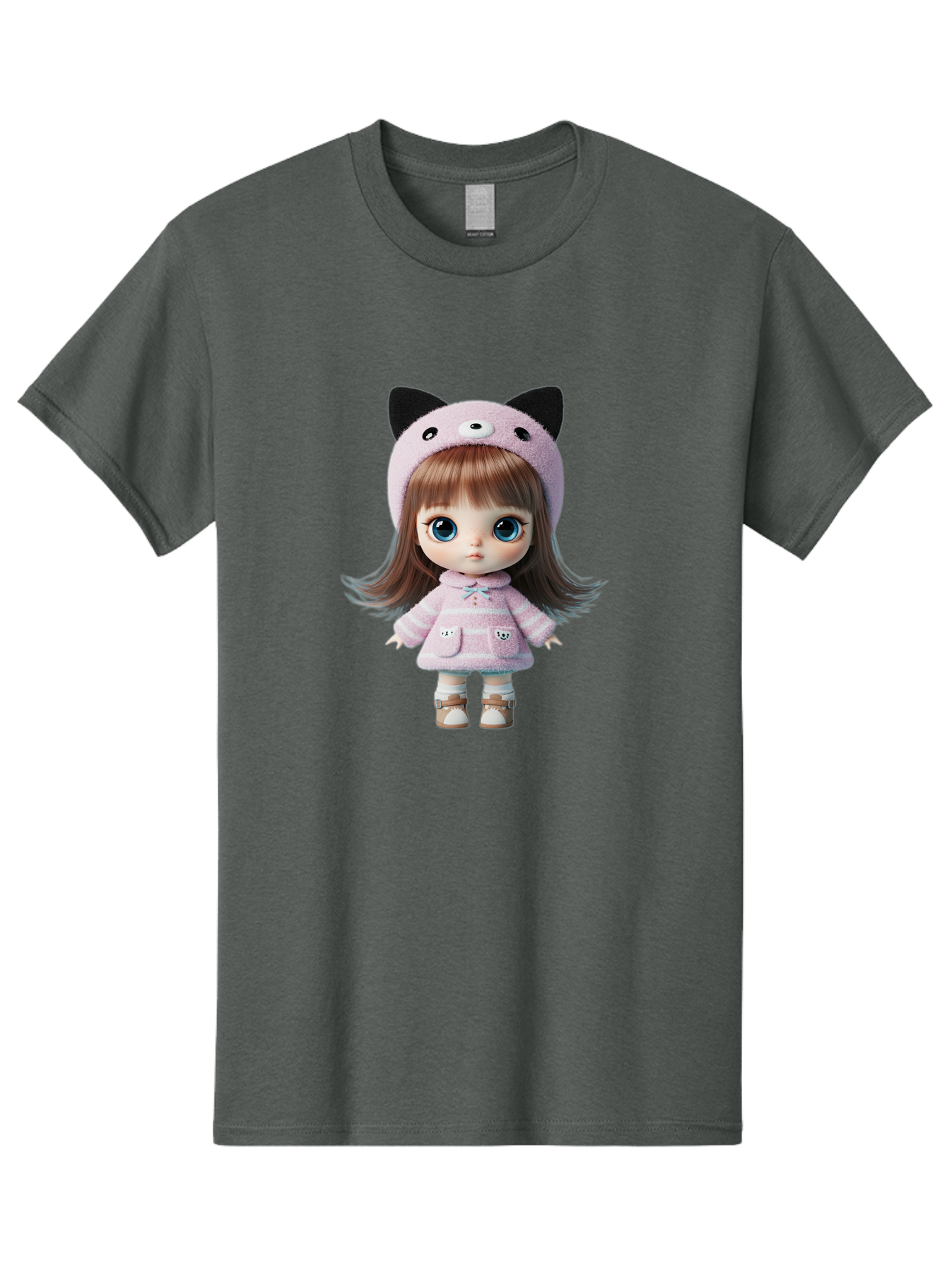 Blythe-Doll Men'S Graphic Tee, 100% Cotton, Comfortable Casual Summer Wear, Machine Washable, Vintage Camera, Old Camera, Antique Camera, Black Camera, Classic Photography, Photography Equipment, Nostalgic Device, Film Camera, Camera Art Bal842