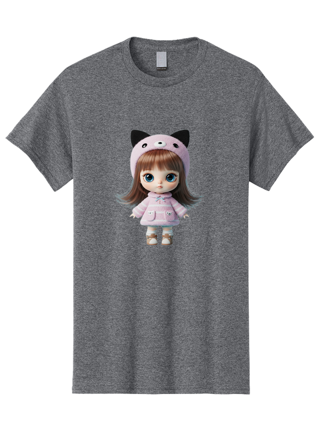 Blythe-Doll Men'S Graphic Tee, 100% Cotton, Comfortable Casual Summer Wear, Machine Washable, Vintage Camera, Old Camera, Antique Camera, Black Camera, Classic Photography, Photography Equipment, Nostalgic Device, Film Camera, Camera Art Bal842