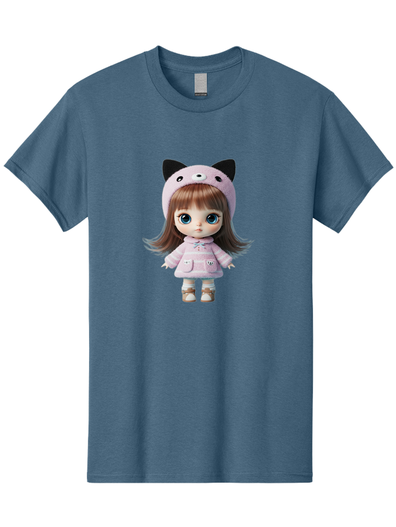 Blythe-Doll Men'S Graphic Tee, 100% Cotton, Comfortable Casual Summer Wear, Machine Washable, Vintage Camera, Old Camera, Antique Camera, Black Camera, Classic Photography, Photography Equipment, Nostalgic Device, Film Camera, Camera Art Bal842