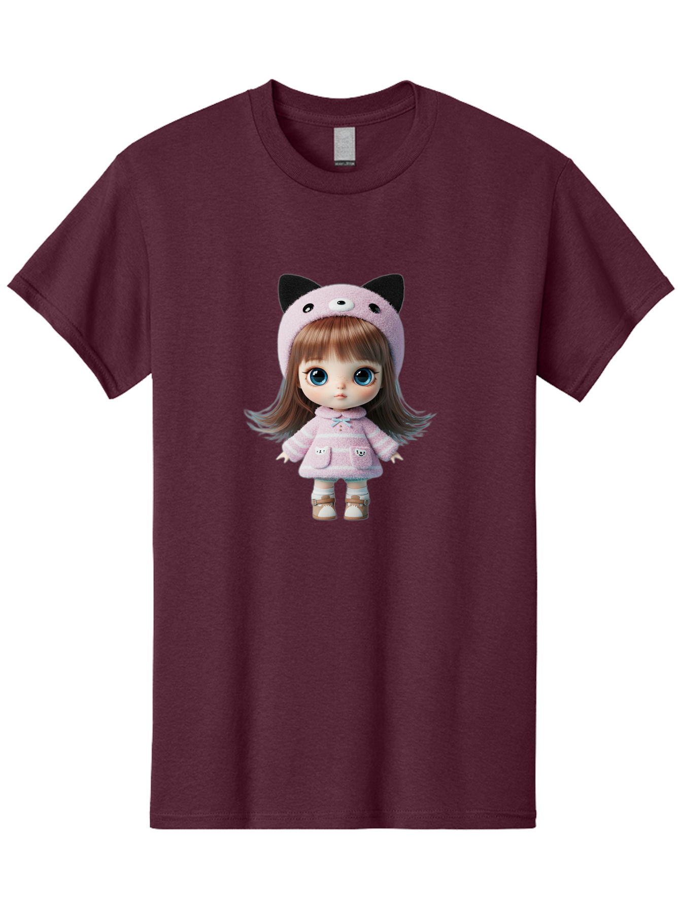 Blythe-Doll Men'S Graphic Tee, 100% Cotton, Comfortable Casual Summer Wear, Machine Washable, Vintage Camera, Old Camera, Antique Camera, Black Camera, Classic Photography, Photography Equipment, Nostalgic Device, Film Camera, Camera Art Bal842