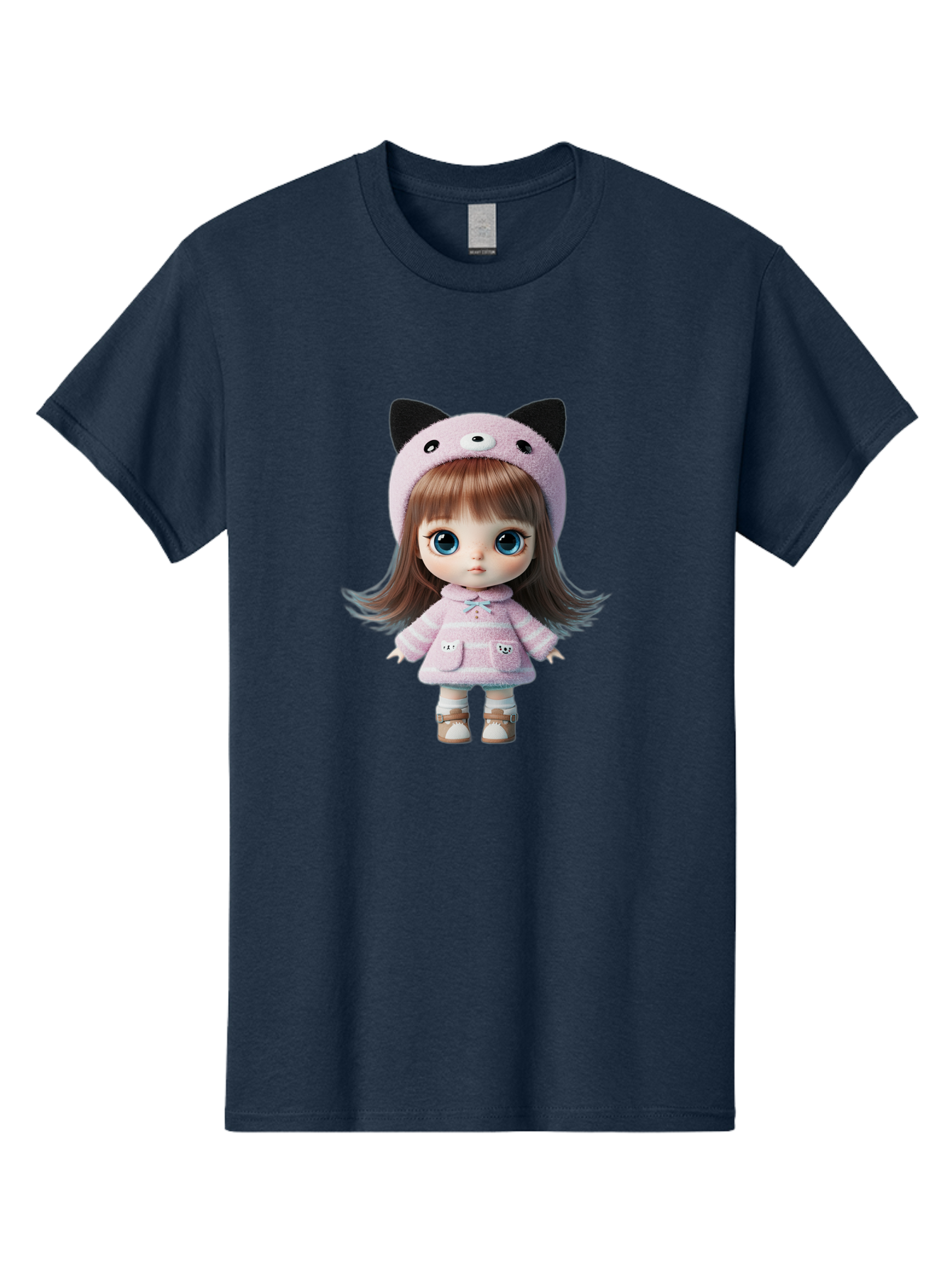 Blythe-Doll Men'S Graphic Tee, 100% Cotton, Comfortable Casual Summer Wear, Machine Washable, Vintage Camera, Old Camera, Antique Camera, Black Camera, Classic Photography, Photography Equipment, Nostalgic Device, Film Camera, Camera Art Bal842