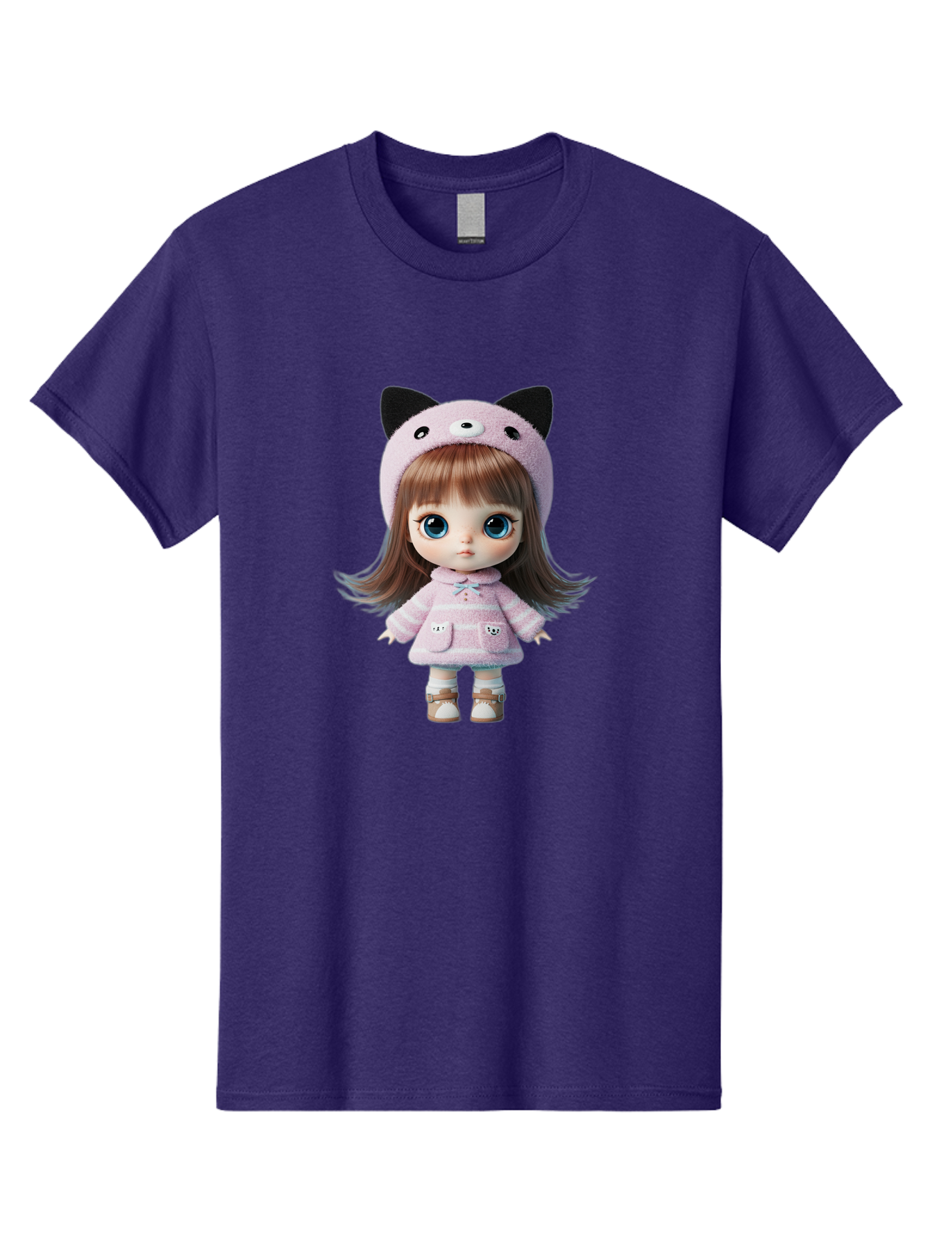 Blythe-Doll Men'S Graphic Tee, 100% Cotton, Comfortable Casual Summer Wear, Machine Washable, Vintage Camera, Old Camera, Antique Camera, Black Camera, Classic Photography, Photography Equipment, Nostalgic Device, Film Camera, Camera Art Bal842