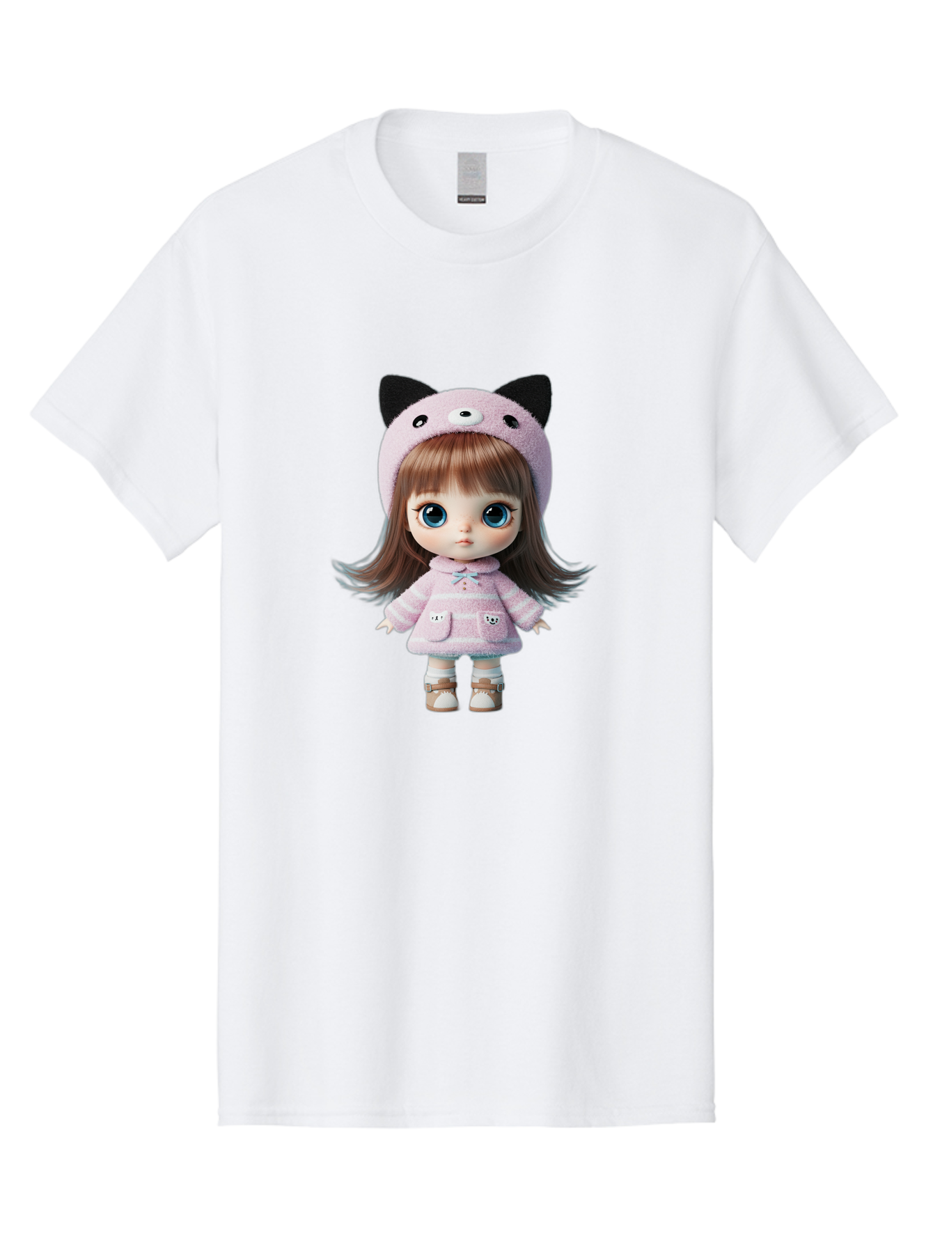 Blythe-Doll Men'S Graphic Tee, 100% Cotton, Comfortable Casual Summer Wear, Machine Washable, Vintage Camera, Old Camera, Antique Camera, Black Camera, Classic Photography, Photography Equipment, Nostalgic Device, Film Camera, Camera Art Bal842