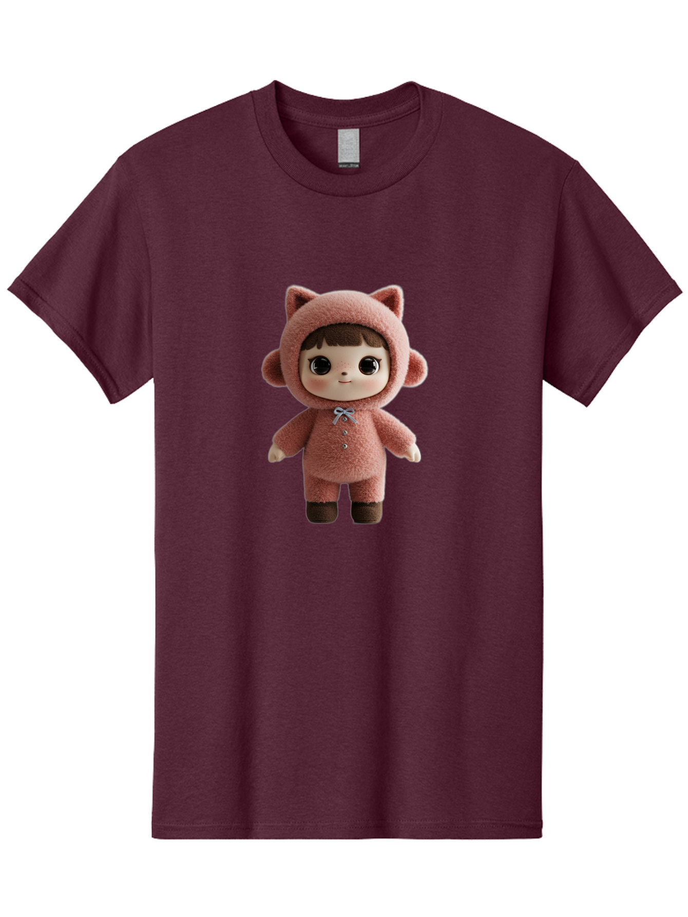 Blythe-Pink-Cat-Costume Men'S Graphic Tee, 100% Cotton, Comfortable Casual Summer Wear, Machine Washable, Vintage Camera, Old Camera, Antique Camera, Black Camera, Classic Photography, Photography Equipment, Nostalgic Device, Film Camera, Bal843