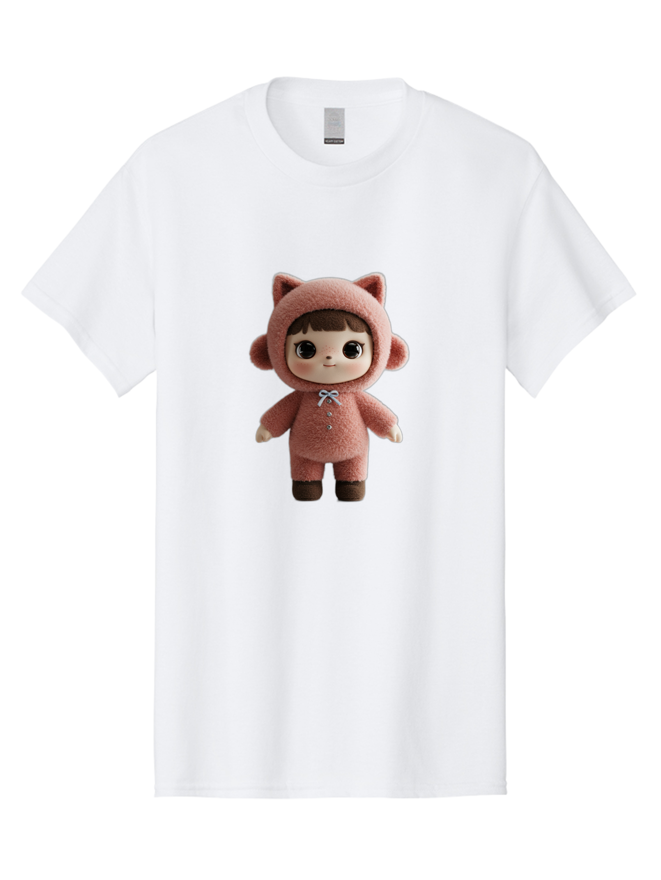 Blythe-Pink-Cat-Costume Men'S Graphic Tee, 100% Cotton, Comfortable Casual Summer Wear, Machine Washable, Vintage Camera, Old Camera, Antique Camera, Black Camera, Classic Photography, Photography Equipment, Nostalgic Device, Film Camera, Bal843