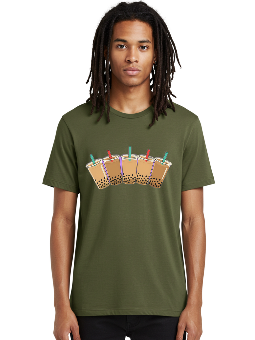 Boba-Tea Men'S Graphic Tee, 100% Cotton, Comfortable Casual Summer Wear, Machine Washable, Vintage Camera, Old Camera, Antique Camera, Black Camera, Classic Photography, Photography Equipment, Nostalgic Device, Film Camera, Camera Art Bal844