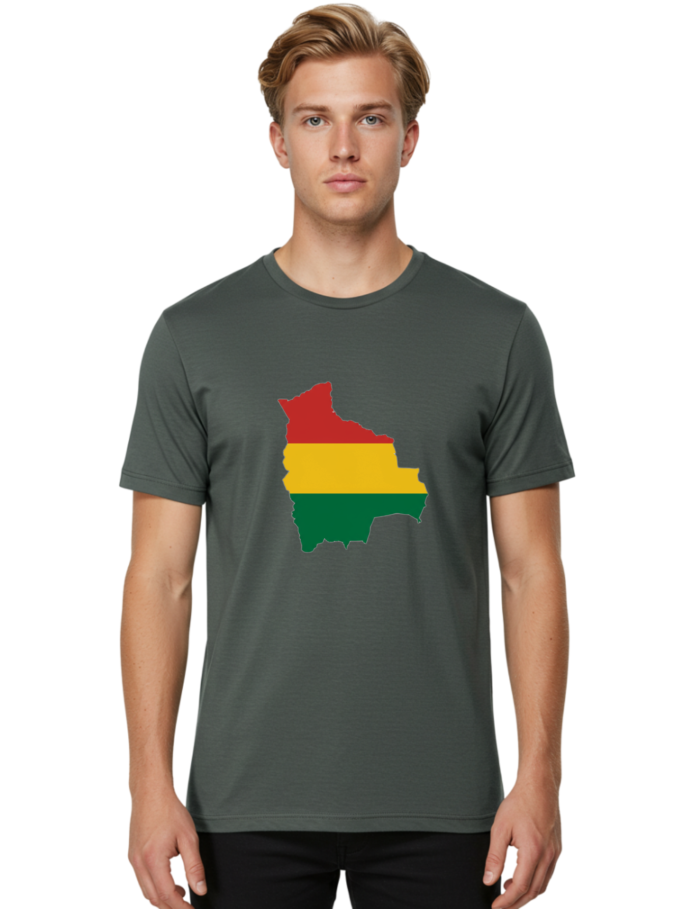 Bolivia-Map Men'S Graphic Tee, 100% Cotton, Comfortable Casual Summer Wear, Machine Washable, Vintage Camera, Old Camera, Antique Camera, Black Camera, Classic Photography, Photography Equipment, Nostalgic Device, Film Camera, Camera Art Bal846
