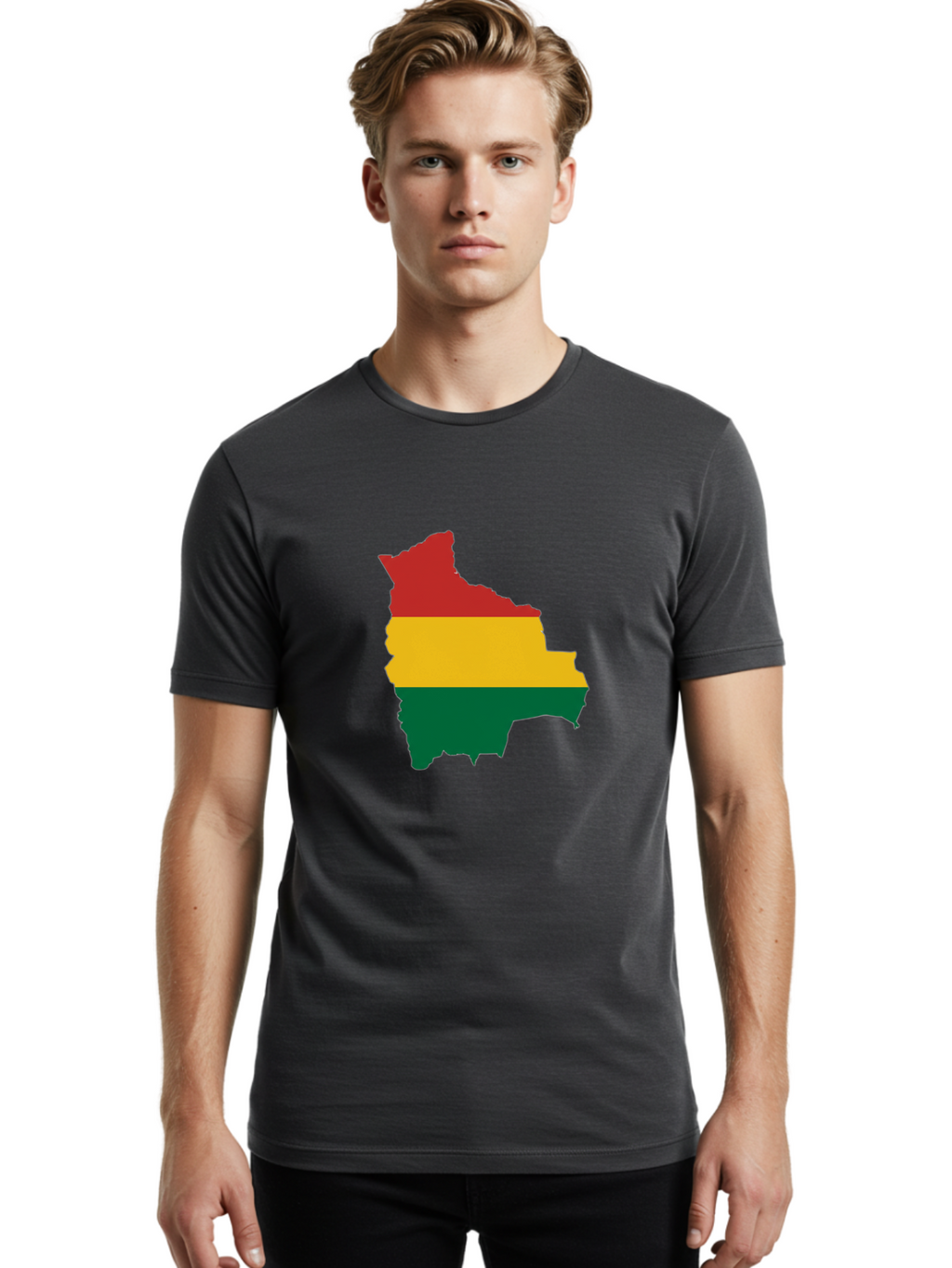 Bolivia-Map Men'S Graphic Tee, 100% Cotton, Comfortable Casual Summer Wear, Machine Washable, Vintage Camera, Old Camera, Antique Camera, Black Camera, Classic Photography, Photography Equipment, Nostalgic Device, Film Camera, Camera Art Bal846
