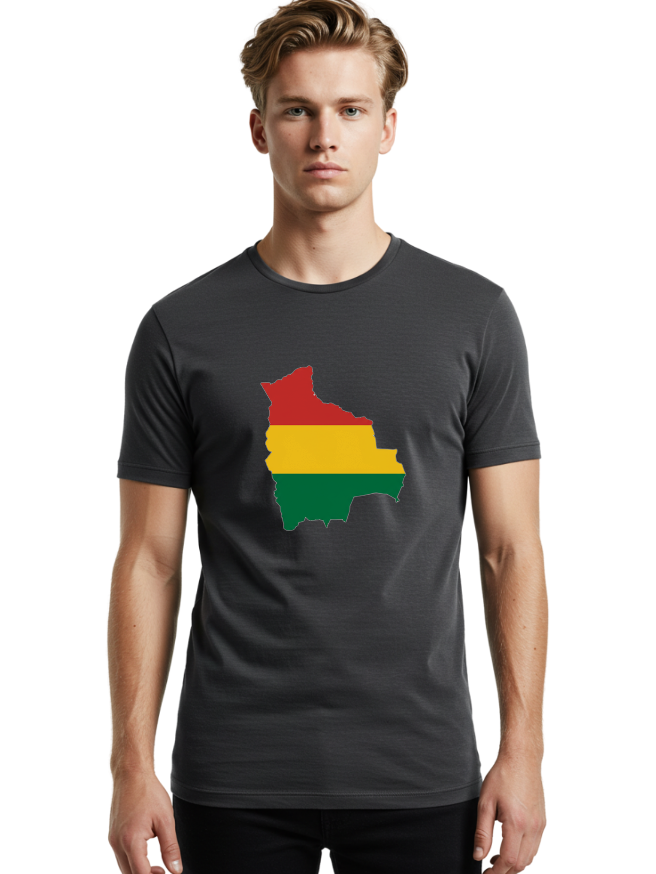 Bolivia-Map Men'S Graphic Tee, 100% Cotton, Comfortable Casual Summer Wear, Machine Washable, Vintage Camera, Old Camera, Antique Camera, Black Camera, Classic Photography, Photography Equipment, Nostalgic Device, Film Camera, Camera Art Bal846
