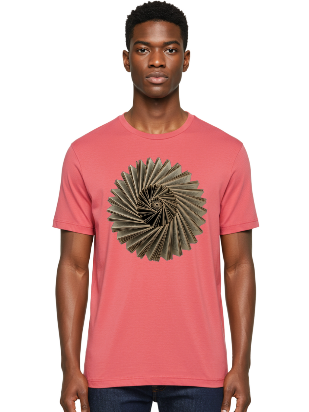 Book-Spiral Men'S Graphic Tee, 100% Cotton, Comfortable Casual Summer Wear, Machine Washable, Vintage Camera, Old Camera, Antique Camera, Black Camera, Classic Photography, Photography Equipment, Nostalgic Device, Film Camera, Camera Art Bal849