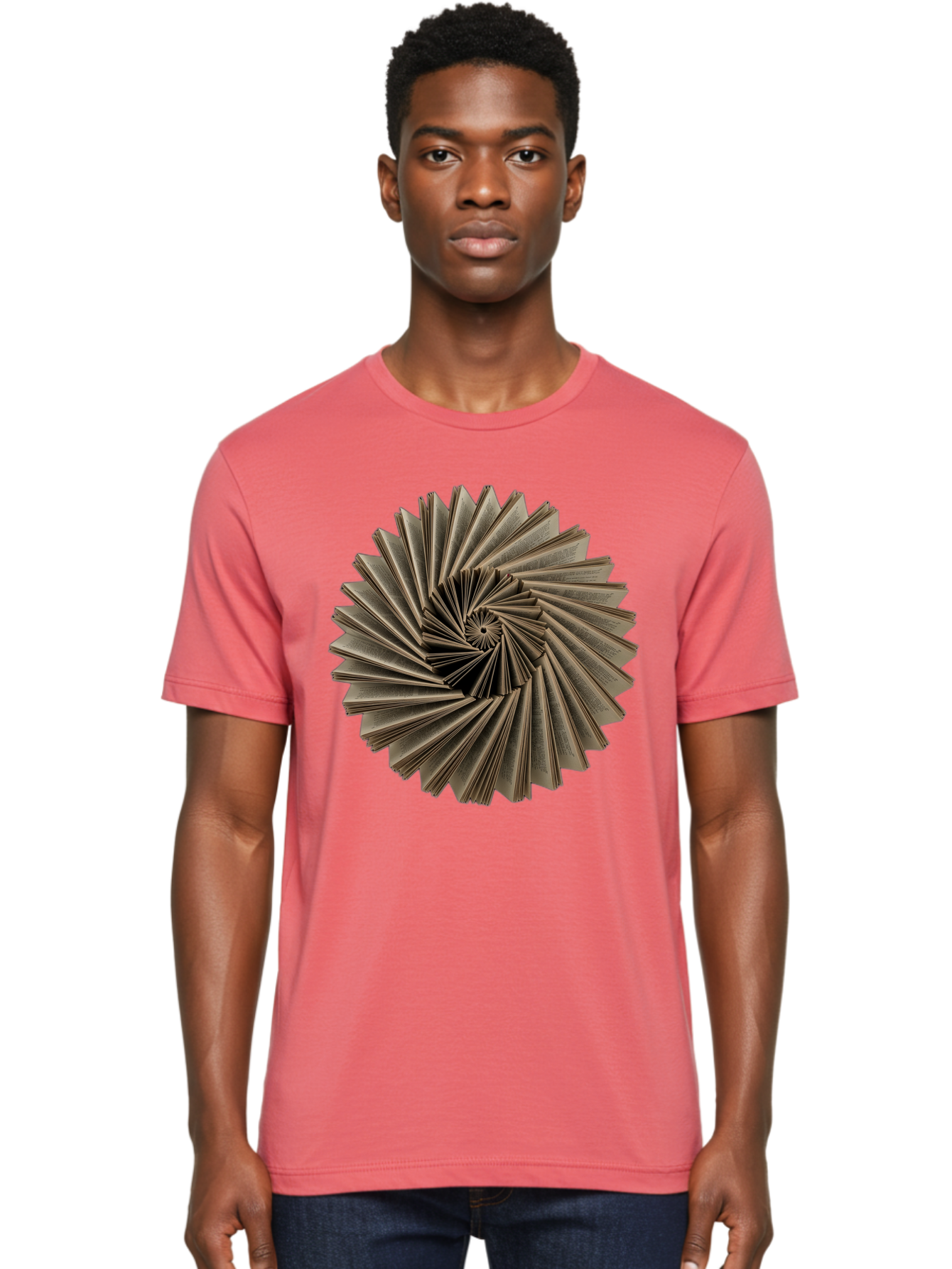 Book-Spiral Men'S Graphic Tee, 100% Cotton, Comfortable Casual Summer Wear, Machine Washable, Vintage Camera, Old Camera, Antique Camera, Black Camera, Classic Photography, Photography Equipment, Nostalgic Device, Film Camera, Camera Art Bal849